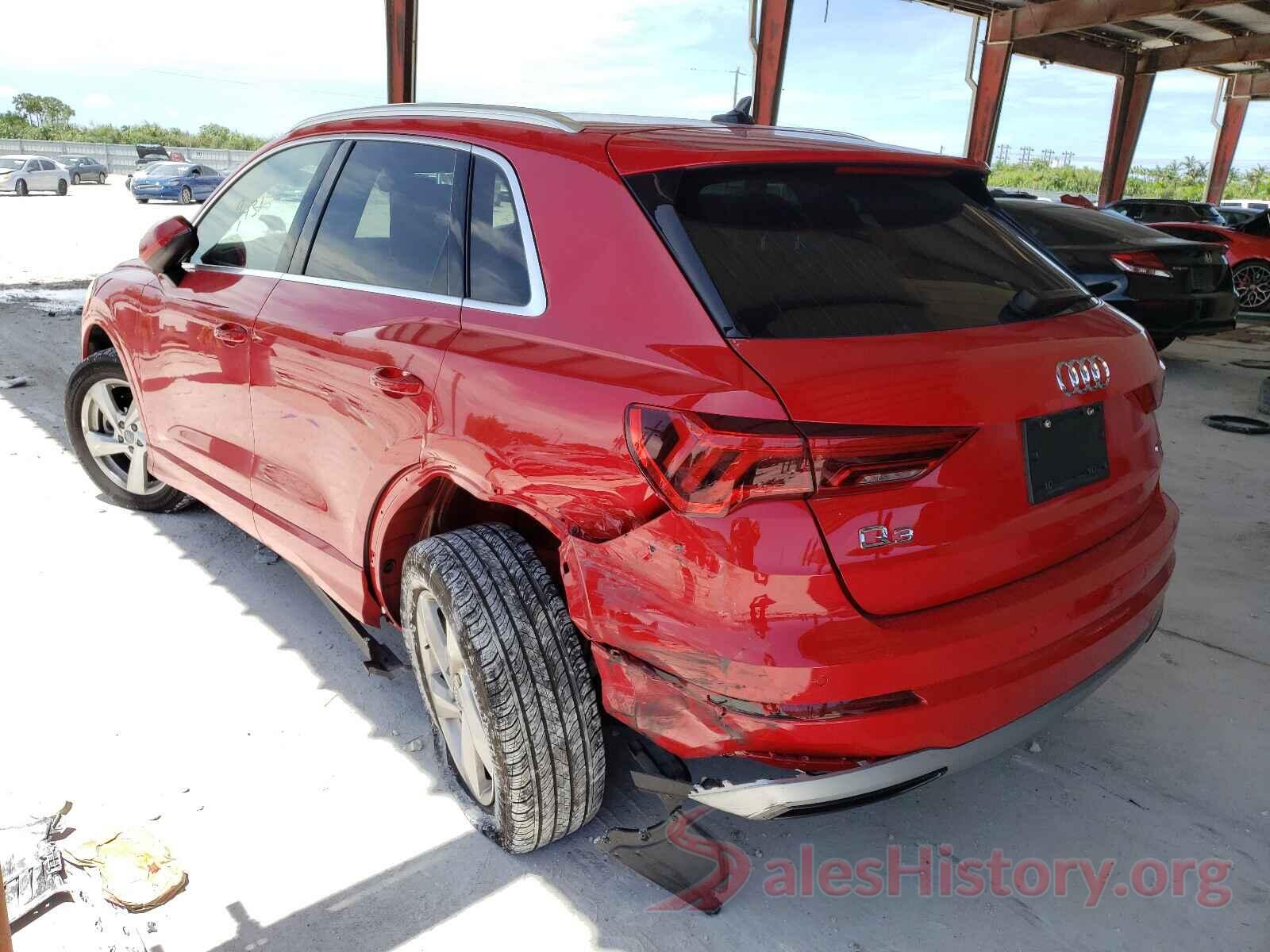 WA1AECF37L1022966 2020 AUDI Q3