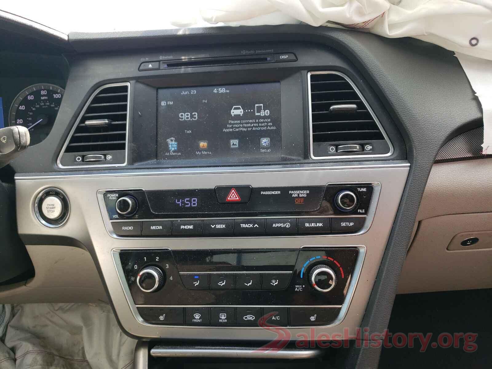 5NPE34AF4HH440664 2017 HYUNDAI SONATA