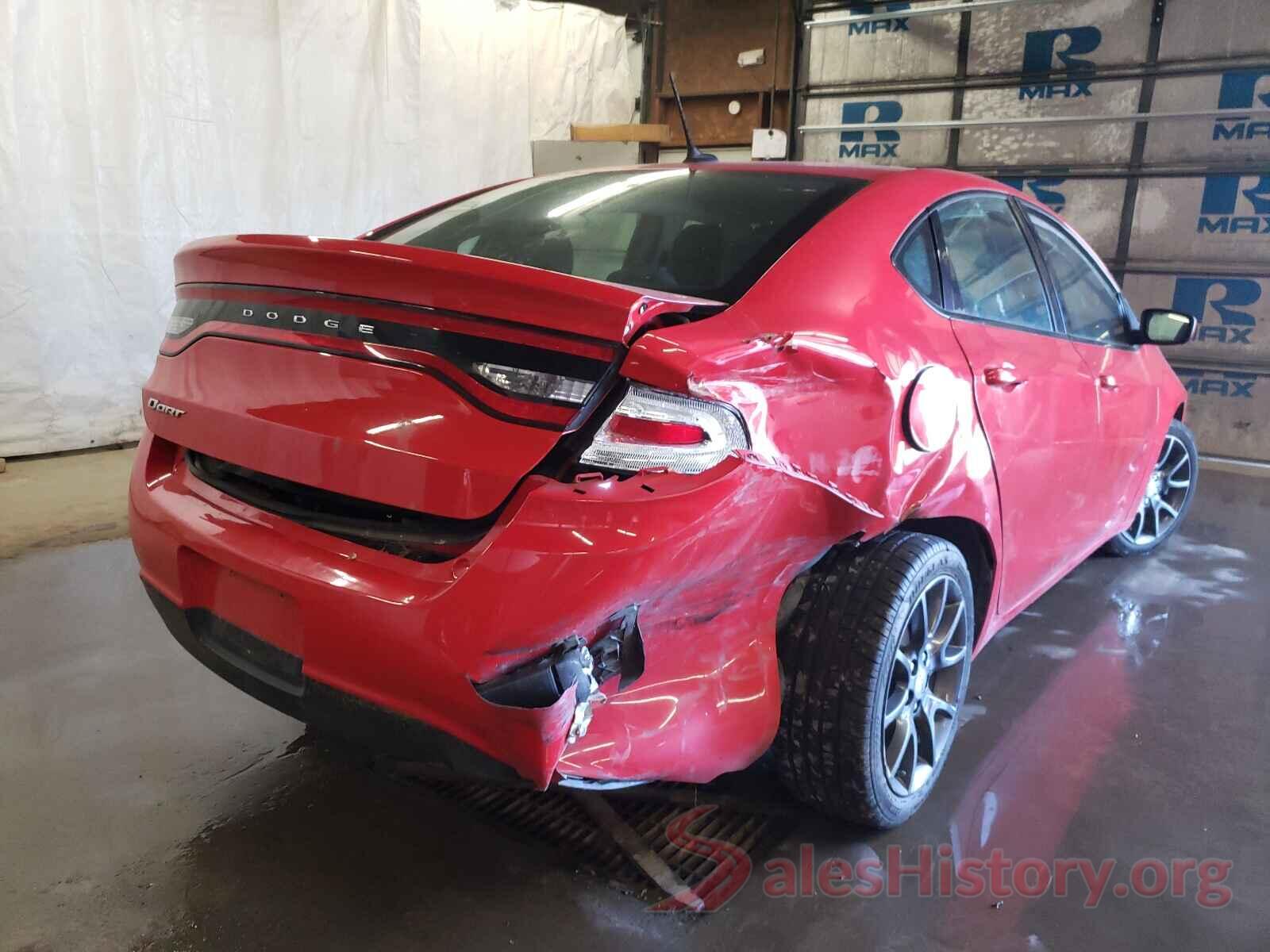 1C3CDFAA9GD679768 2016 DODGE DART