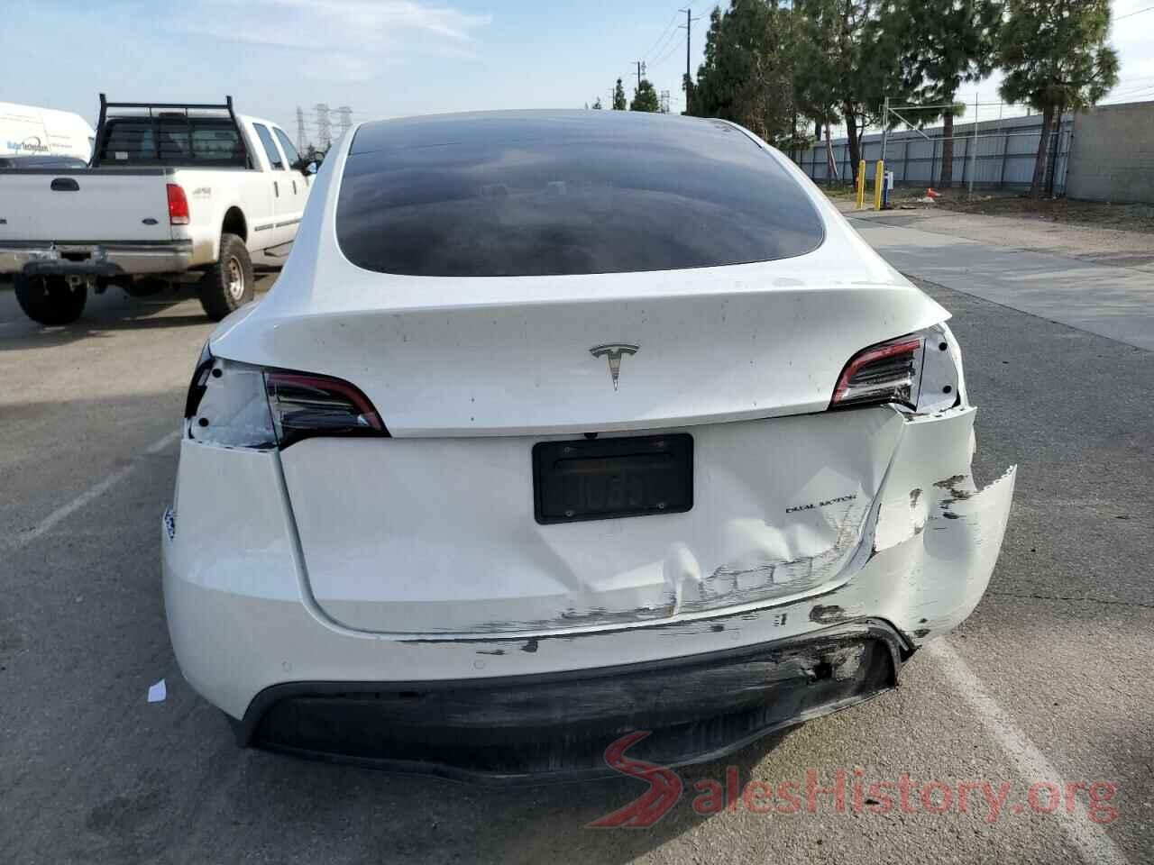 5YJYGDEE6MF087436 2021 TESLA MODEL Y