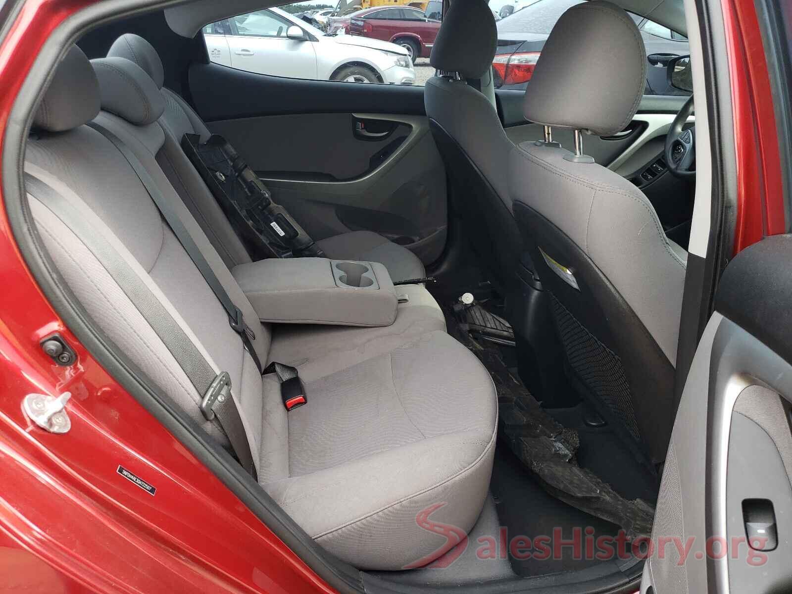 5NPDH4AE3GH722507 2016 HYUNDAI ELANTRA