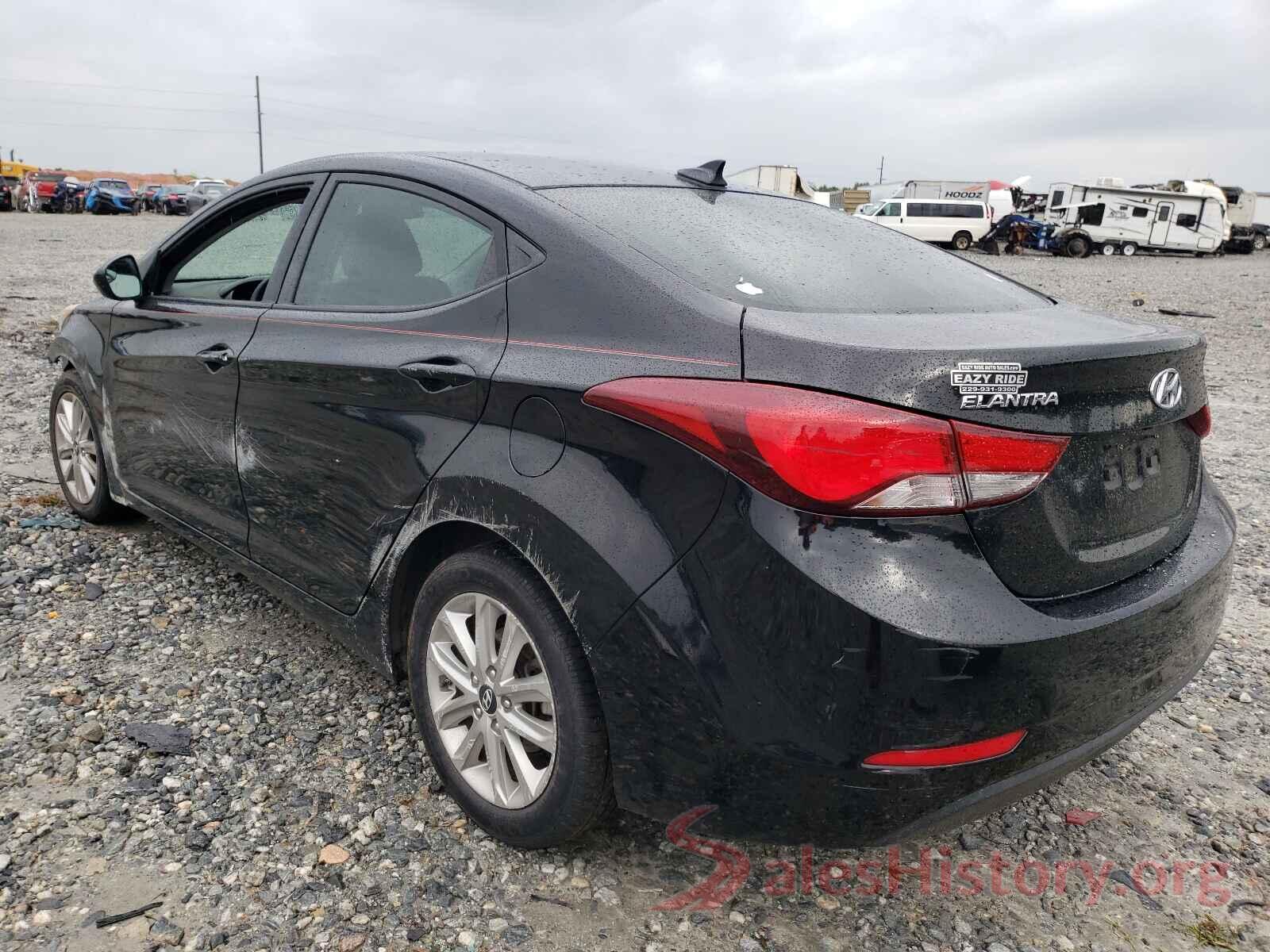 KMHDH4AEXGU635298 2016 HYUNDAI ELANTRA