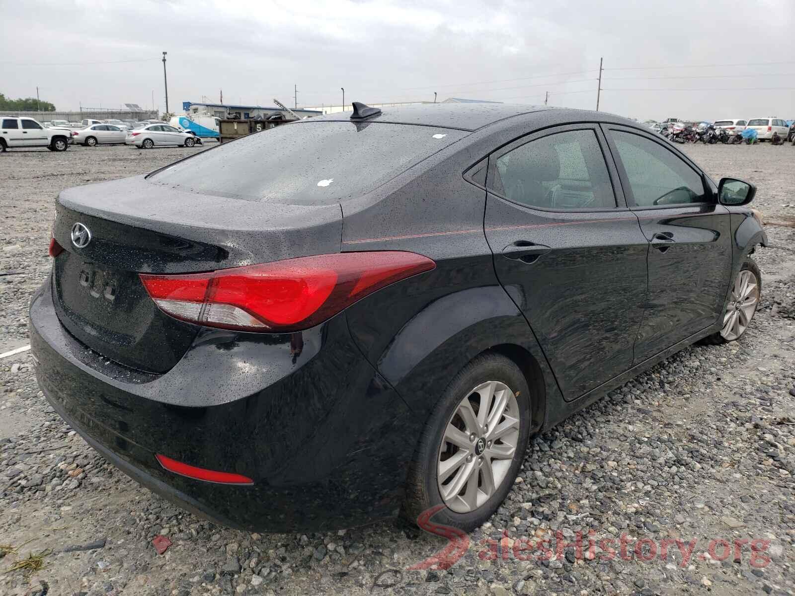 KMHDH4AEXGU635298 2016 HYUNDAI ELANTRA