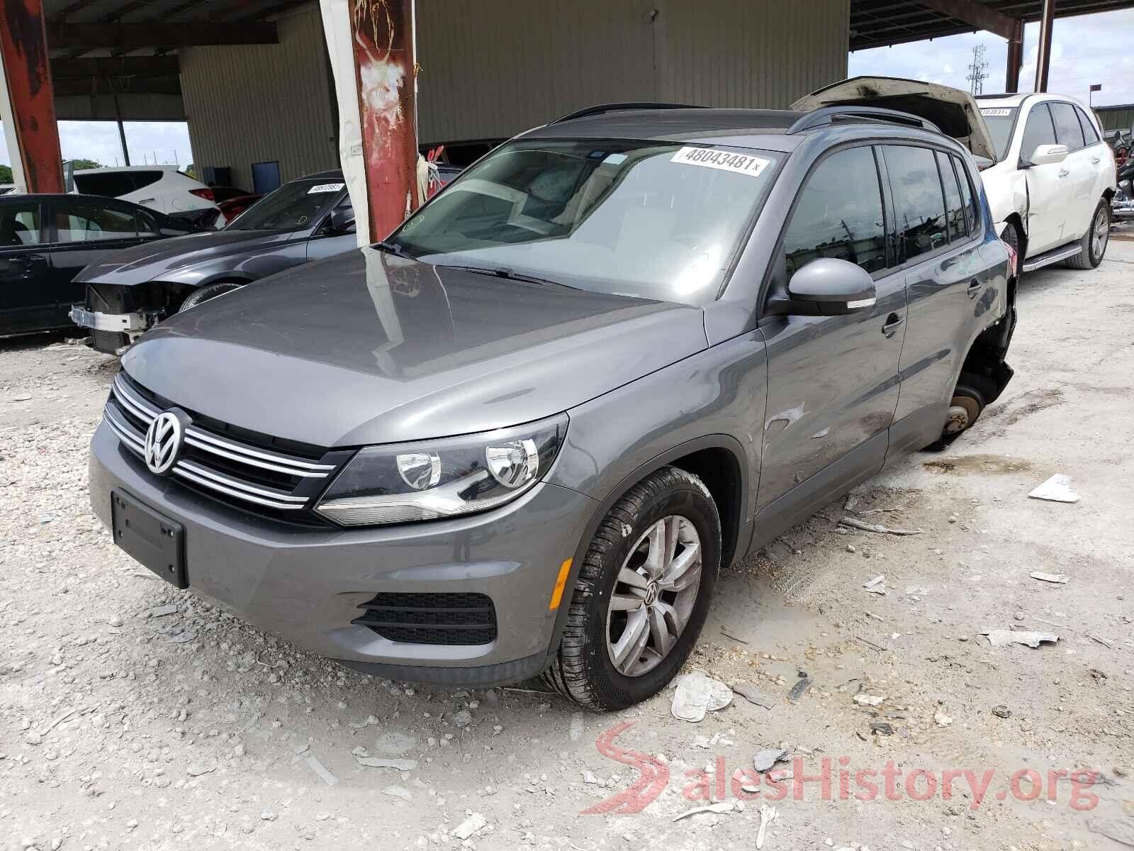 WVGAV7AX0GW523922 2016 VOLKSWAGEN TIGUAN