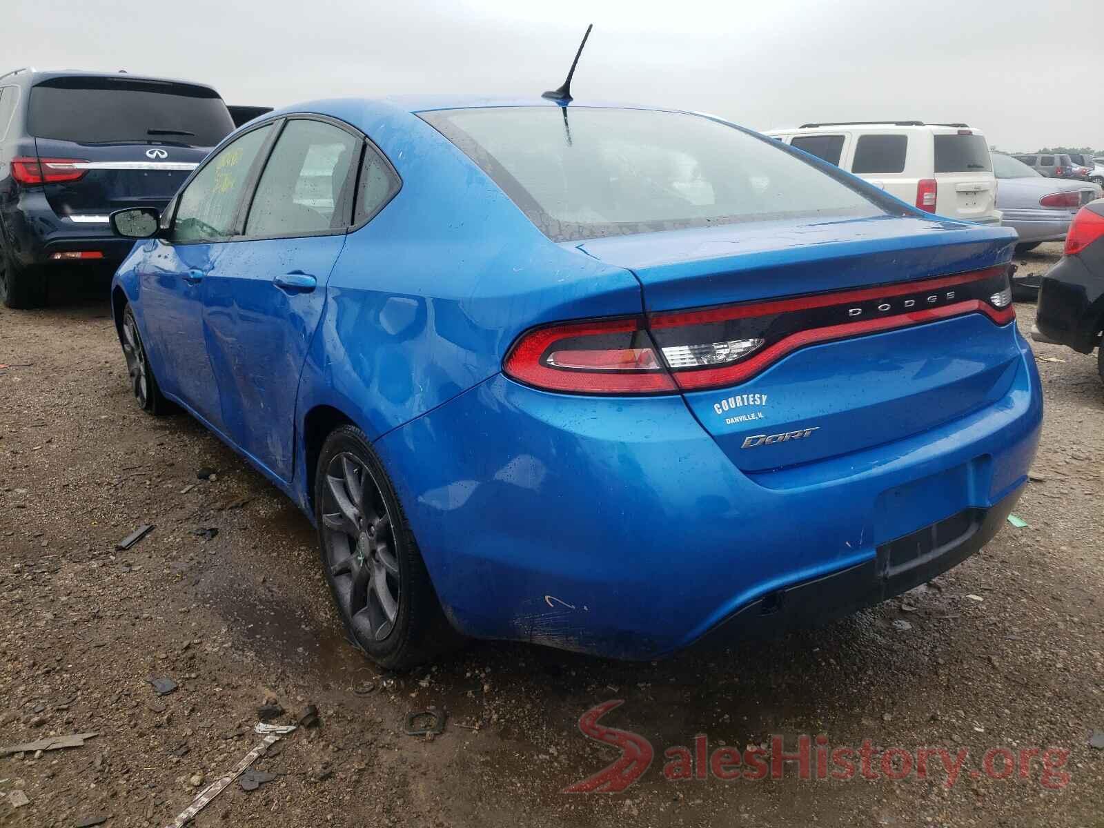 1C3CDFAA2GD682656 2016 DODGE DART