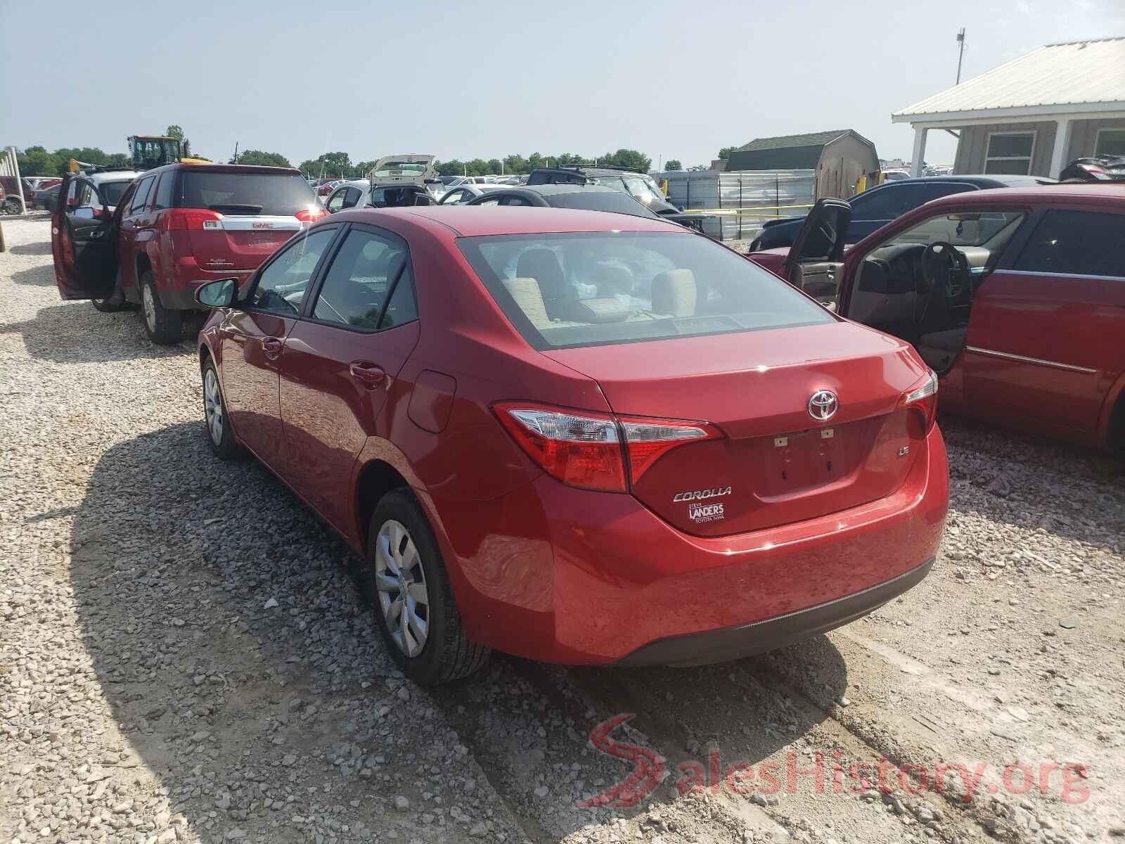 5YFBURHE9GP379940 2016 TOYOTA COROLLA