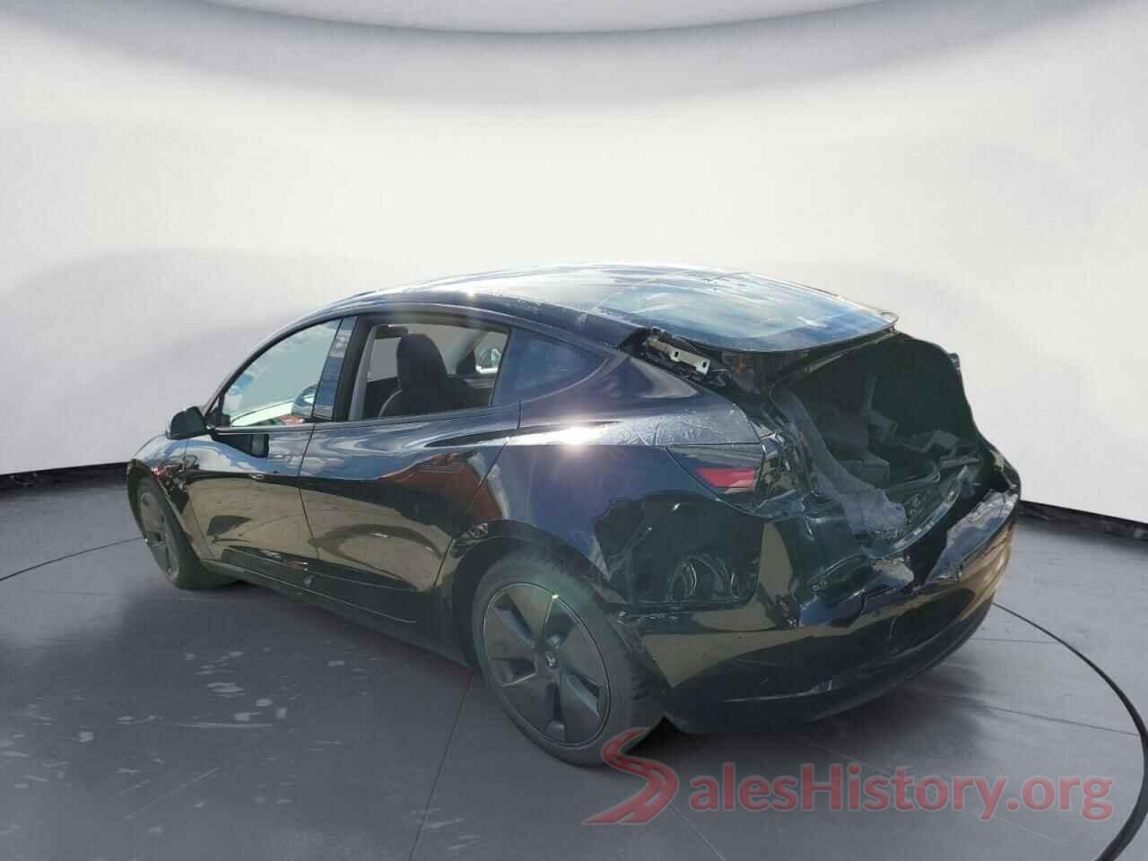 5YJ3E1EA4NF190707 2022 TESLA MODEL 3