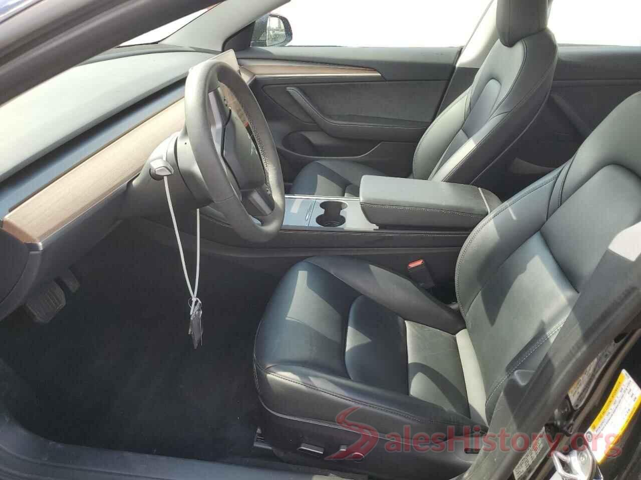 5YJ3E1EA4NF190707 2022 TESLA MODEL 3