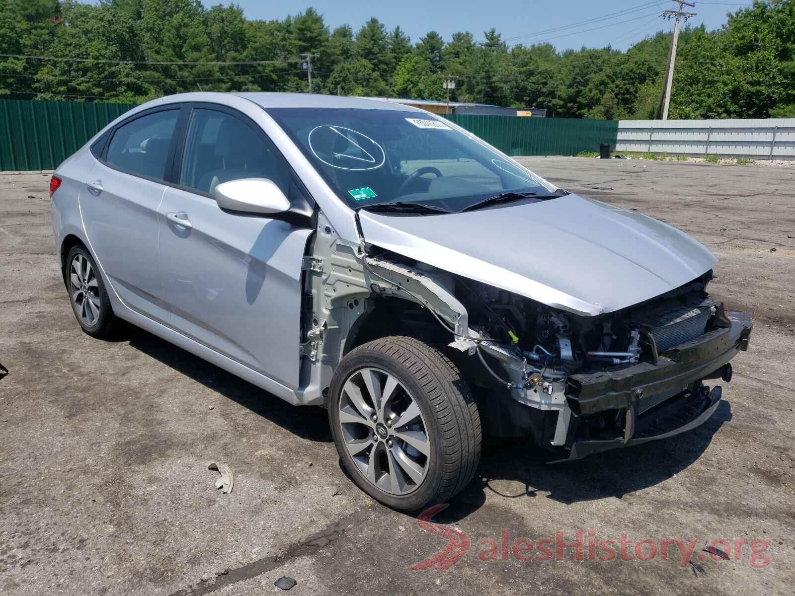 KMHCT4AE9HU347185 2017 HYUNDAI ACCENT