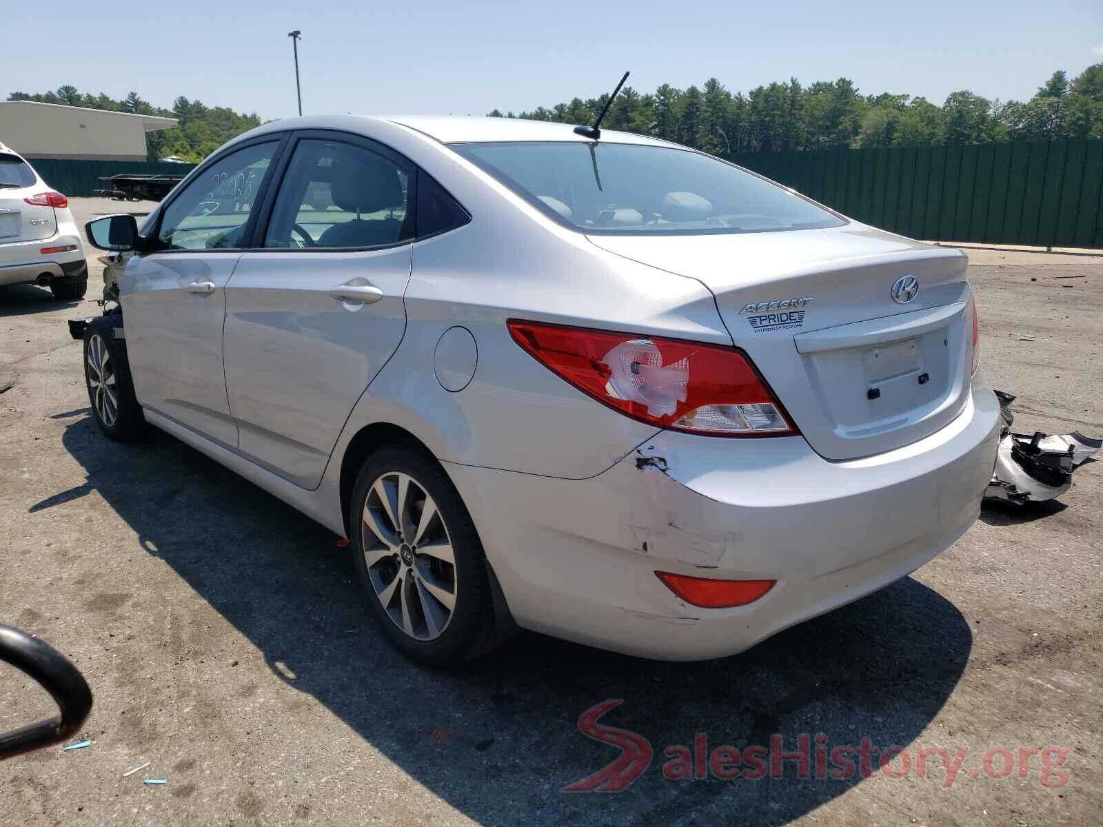 KMHCT4AE9HU347185 2017 HYUNDAI ACCENT