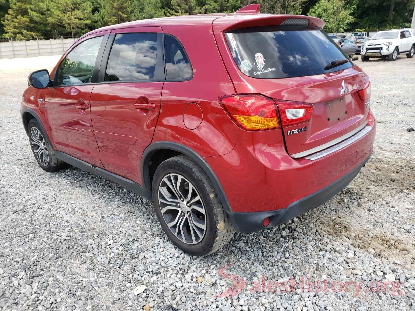 JA4AP3AU4HZ007621 2017 MITSUBISHI OUTLANDER