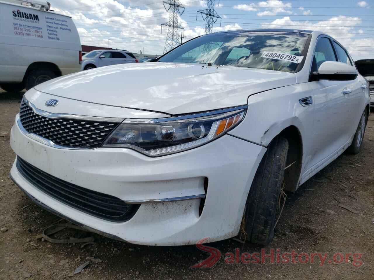 5XXGU4L3XHG147565 2017 KIA OPTIMA