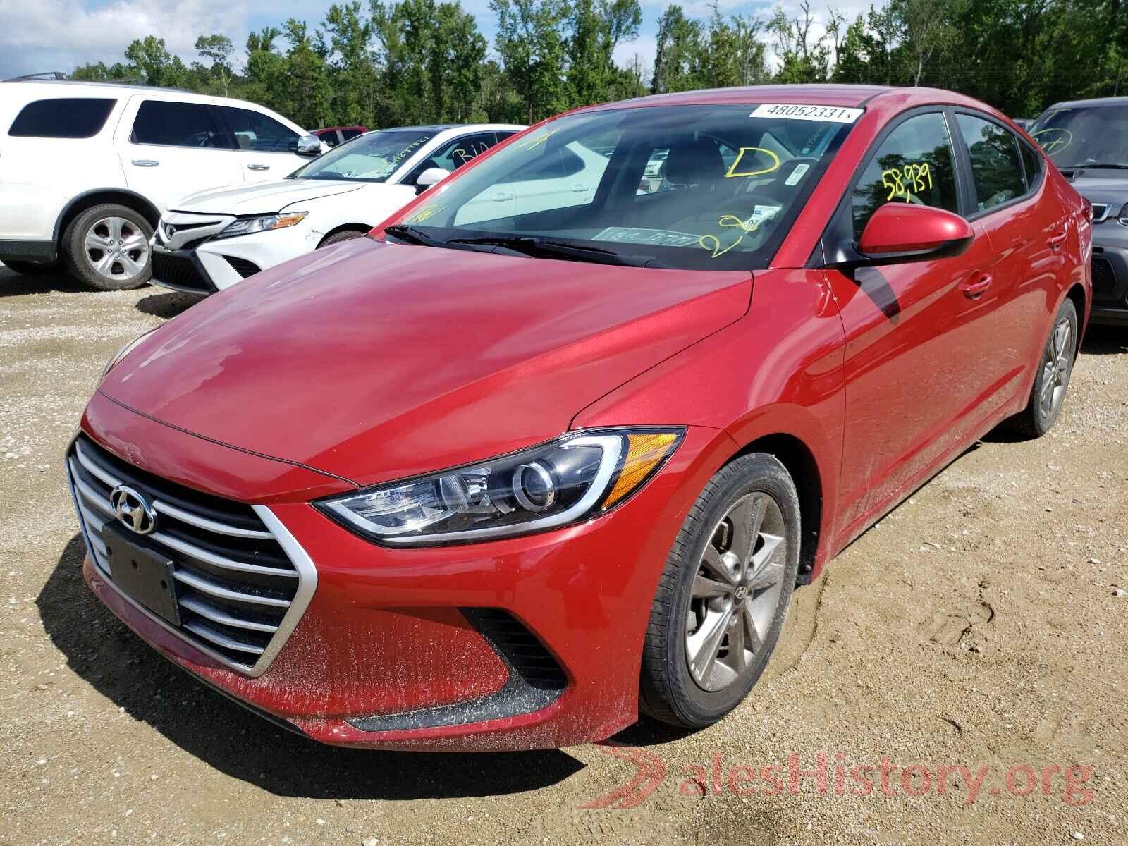 5NPD84LF0JH301583 2018 HYUNDAI ELANTRA