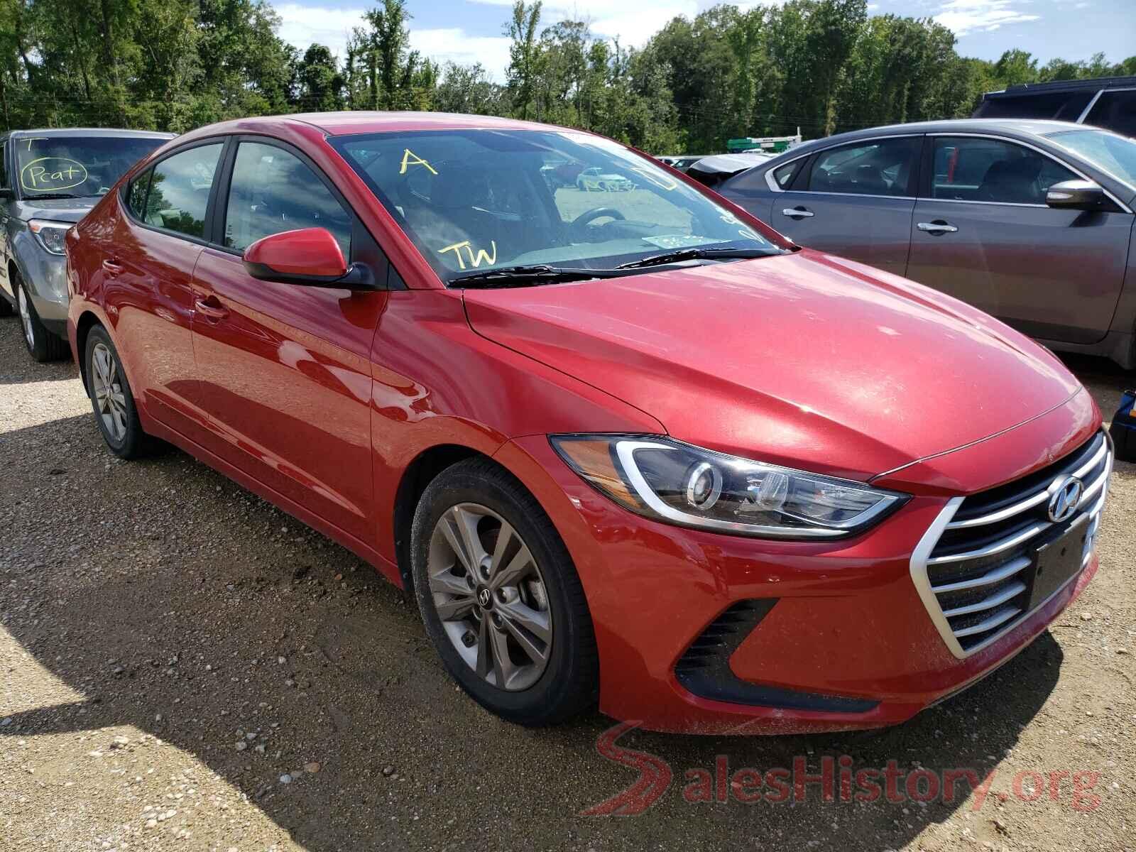 5NPD84LF0JH301583 2018 HYUNDAI ELANTRA