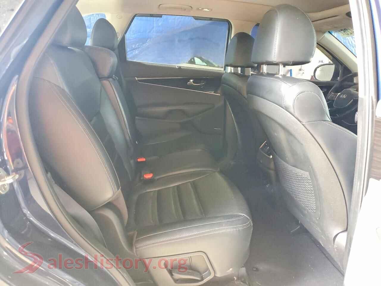 2019 KIA SORENTO VIN 5XYPHDA50KG455727, VIN plate