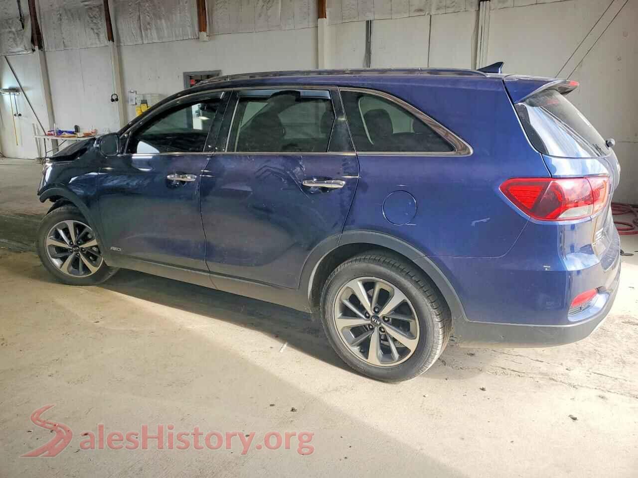 2019 KIA SORENTO VIN 5XYPHDA50KG455727, front view