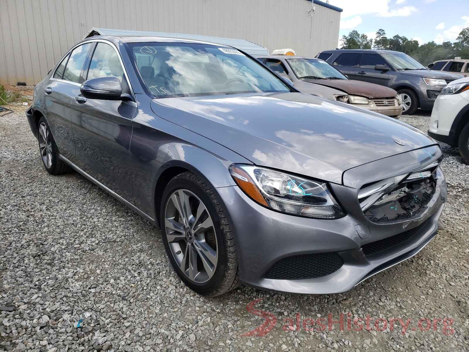 55SWF4JB3JU247031 2018 MERCEDES-BENZ C-CLASS