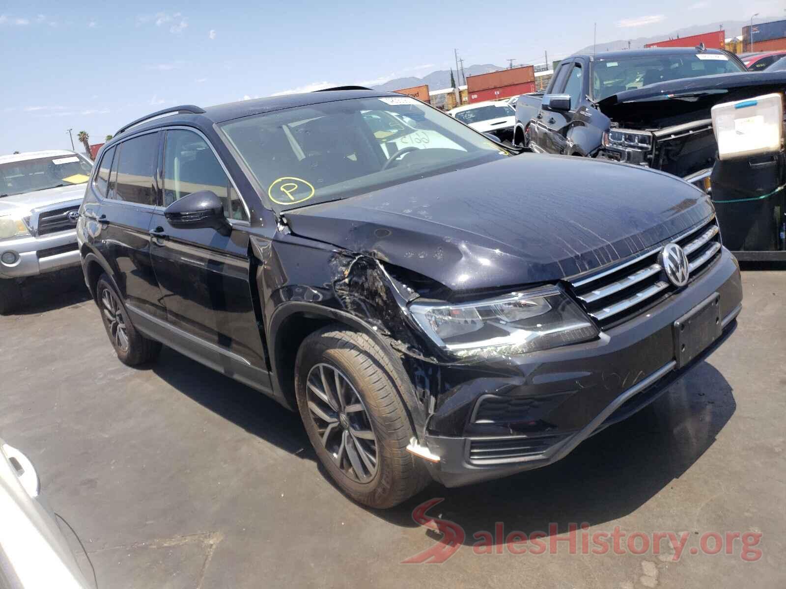 3VV3B7AX7LM107089 2020 VOLKSWAGEN TIGUAN