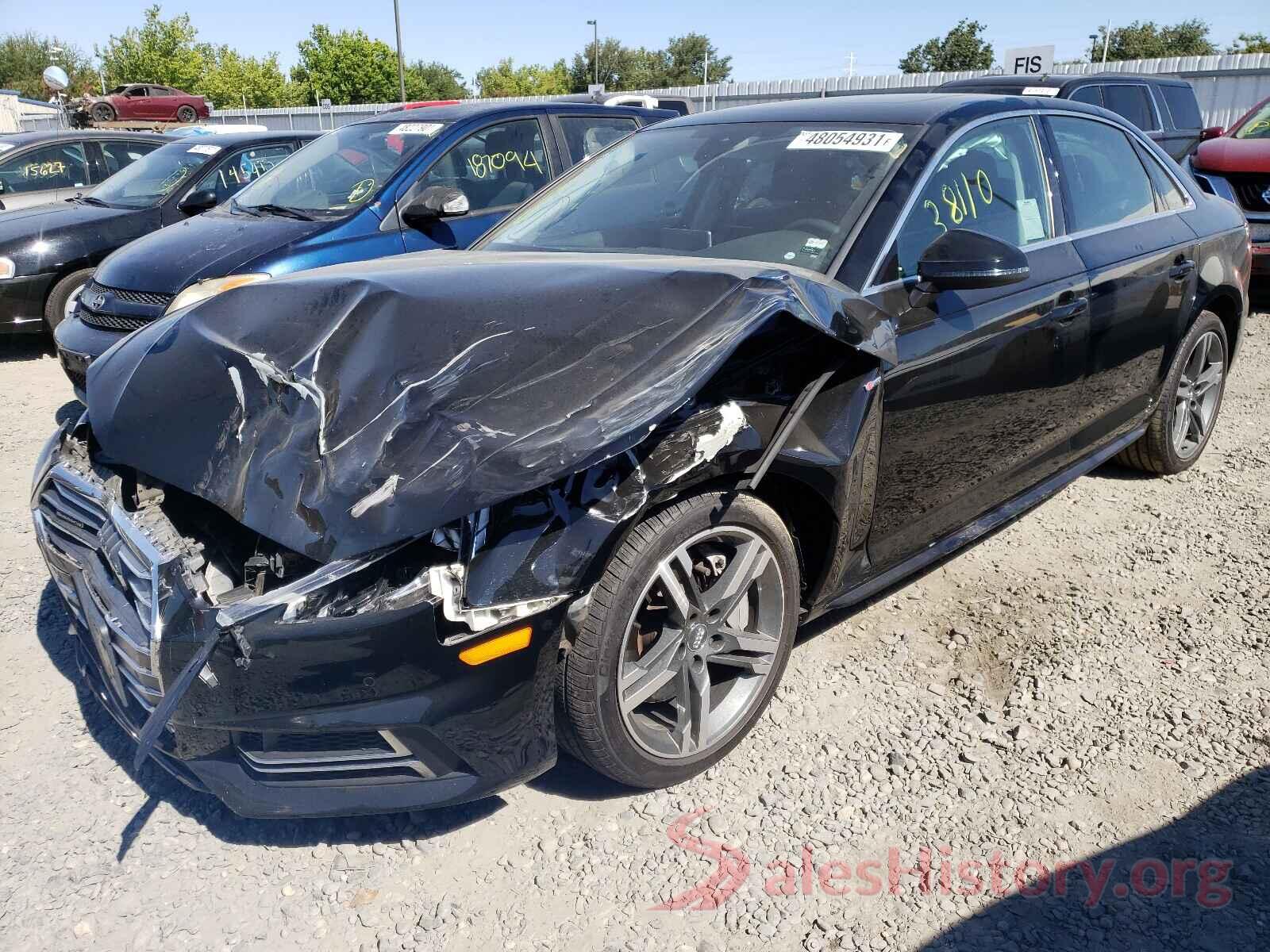 WAUENAF48JA037345 2018 AUDI A4