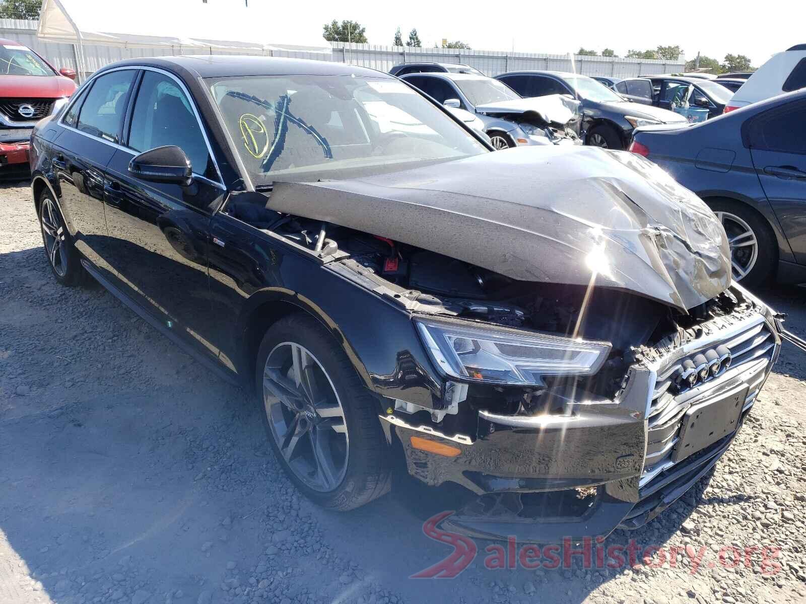 WAUENAF48JA037345 2018 AUDI A4