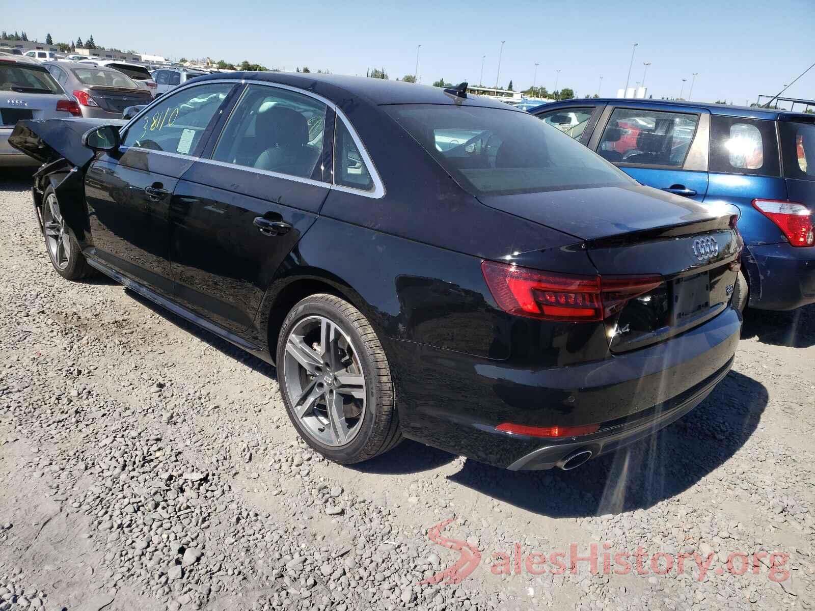 WAUENAF48JA037345 2018 AUDI A4