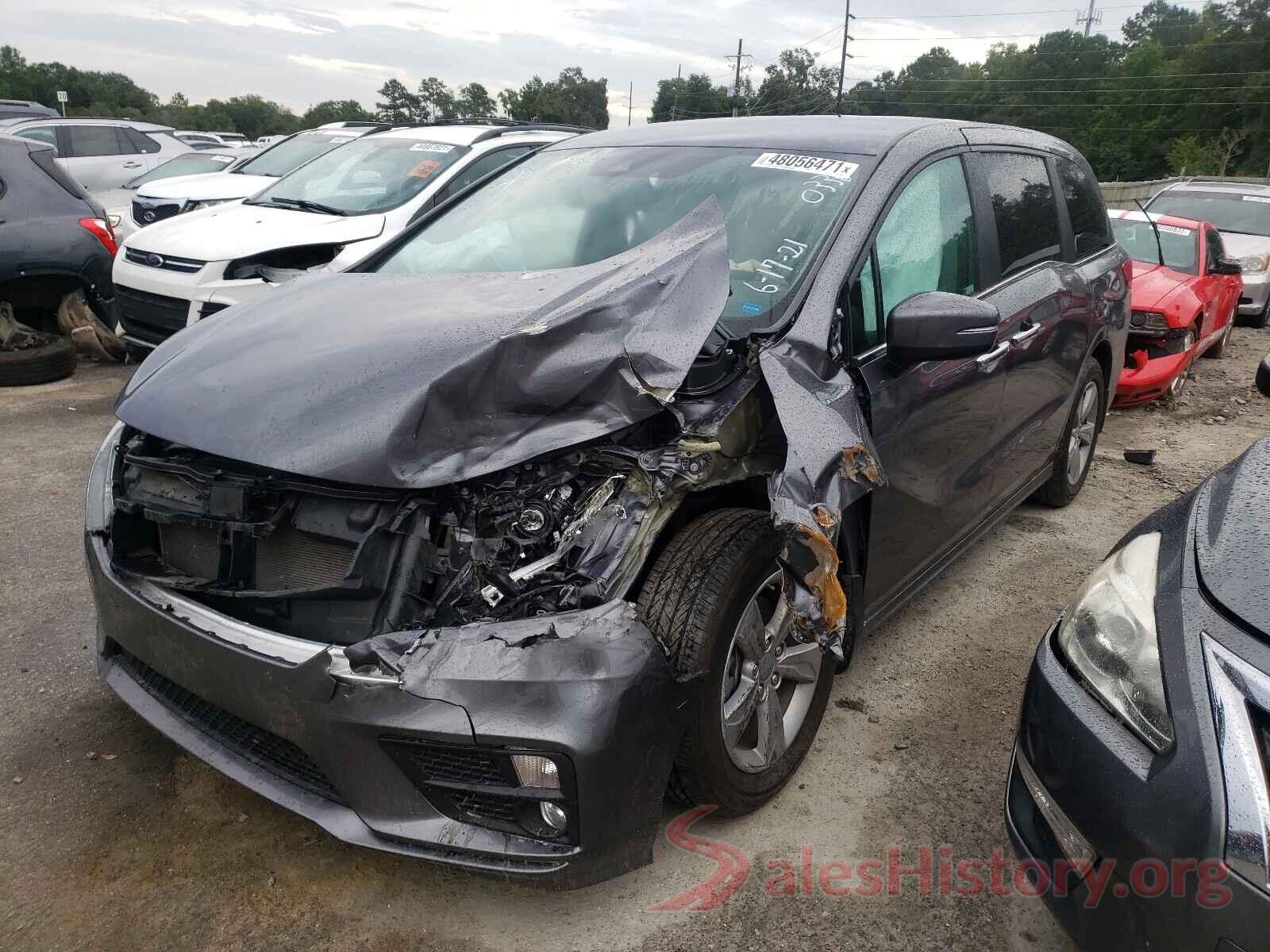 5FNRL6H54KB130336 2019 HONDA ODYSSEY