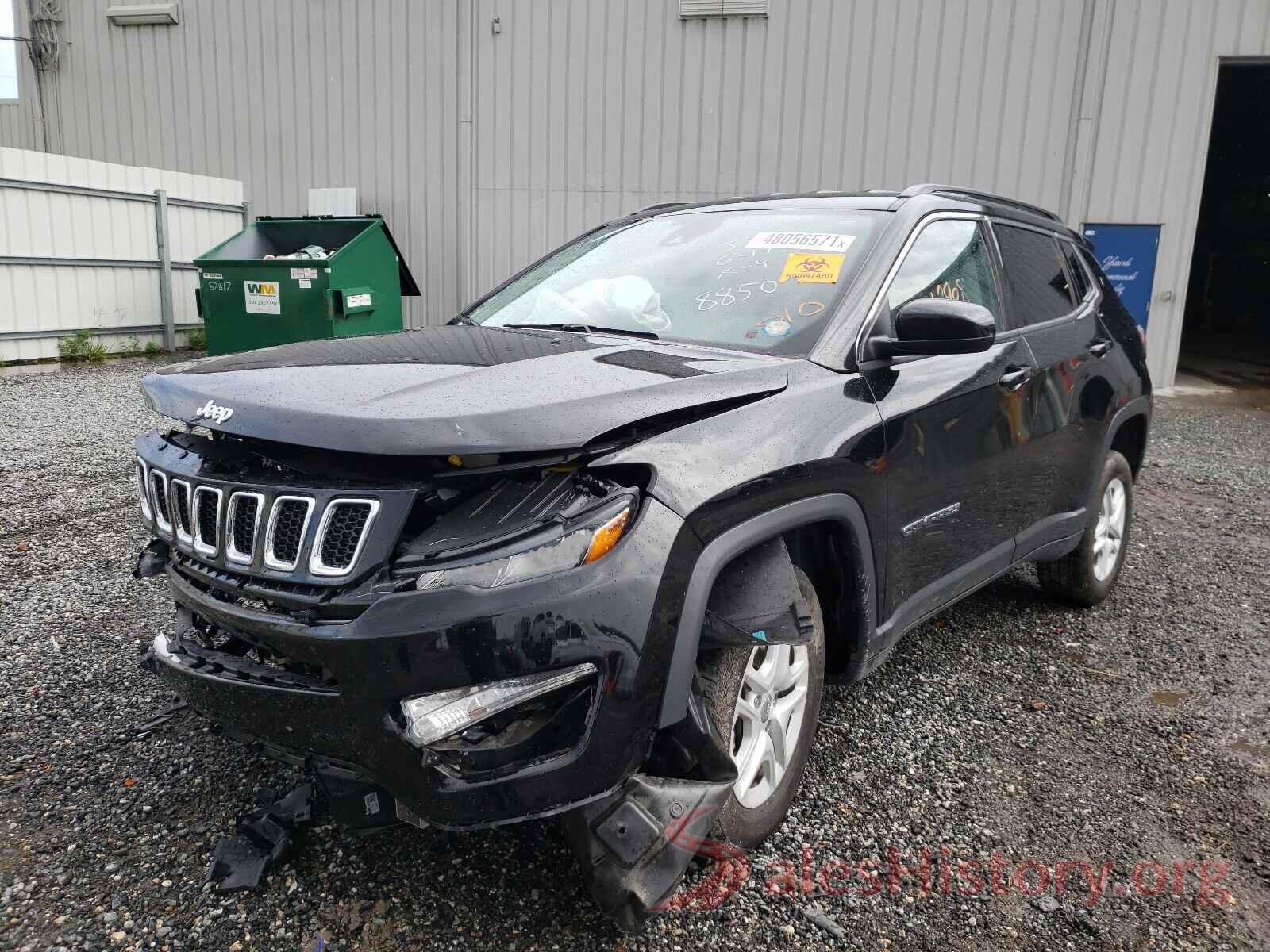 3C4NJDAB4LT148850 2020 JEEP COMPASS