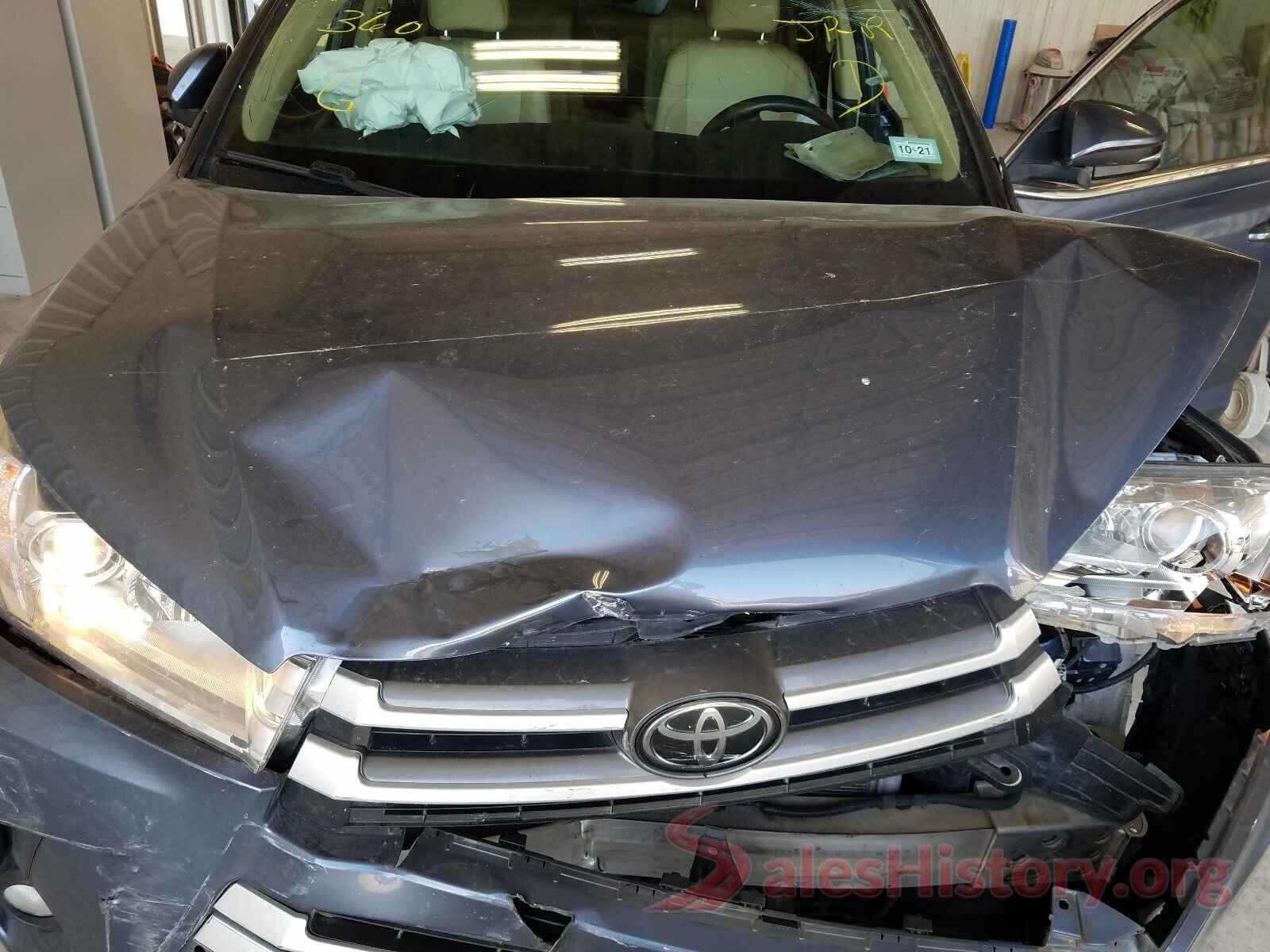 5TDKZRFH4JS286305 2018 TOYOTA HIGHLANDER