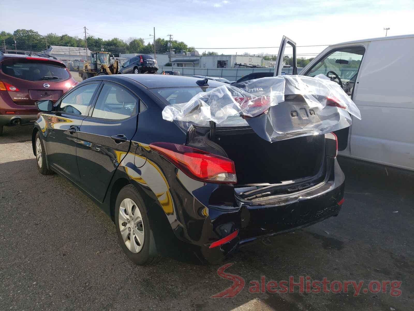 5NPDH4AE8GH795730 2016 HYUNDAI ELANTRA