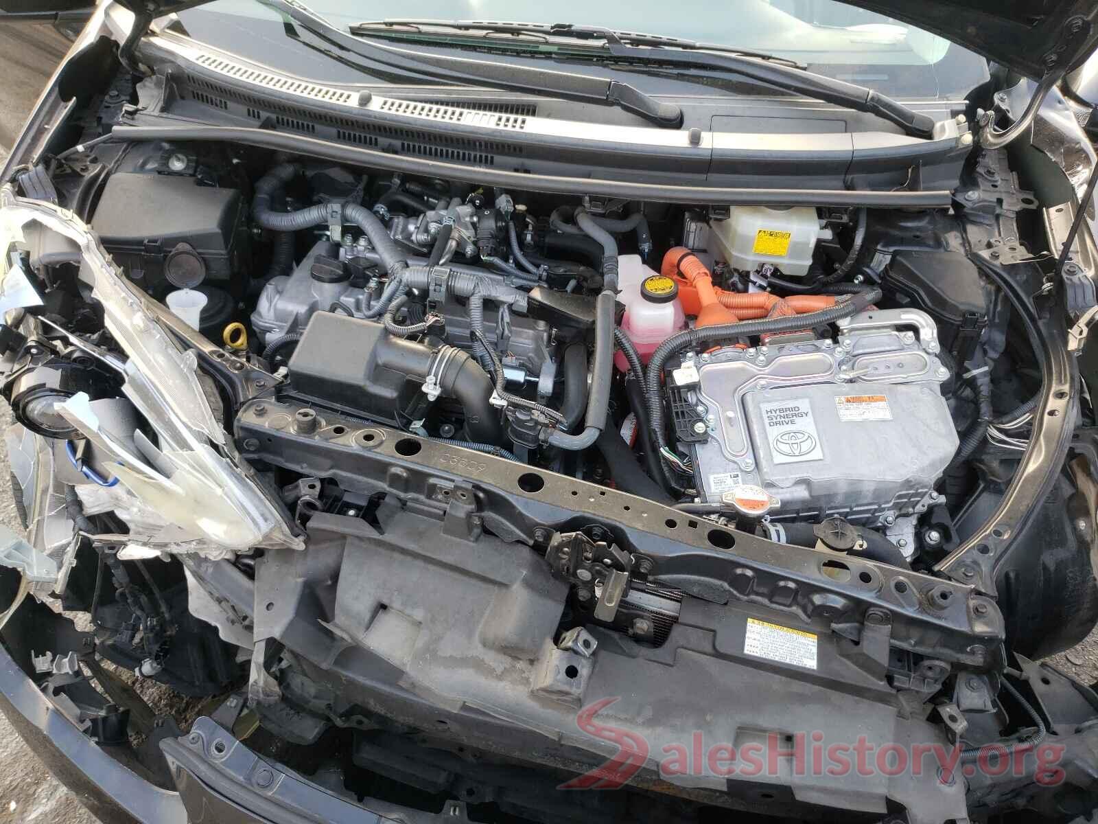 JTDKDTB31G1125907 2016 TOYOTA PRIUS