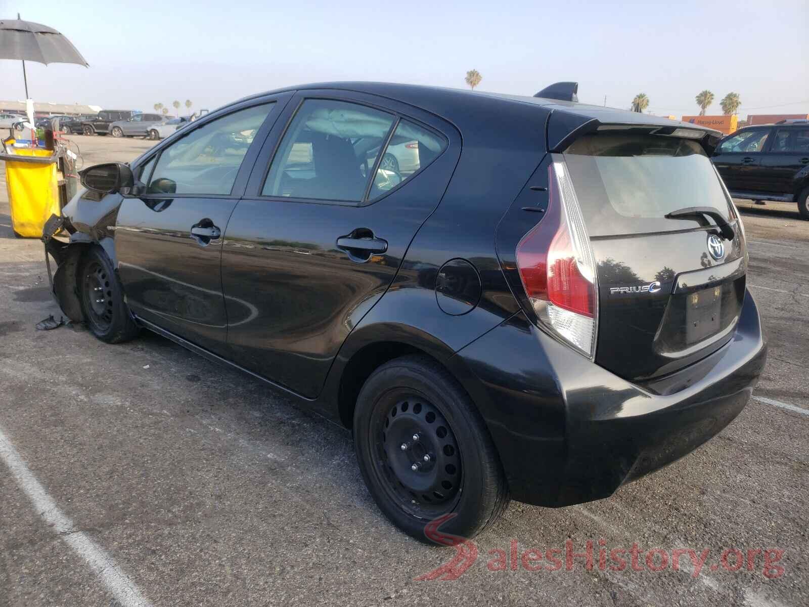 JTDKDTB31G1125907 2016 TOYOTA PRIUS