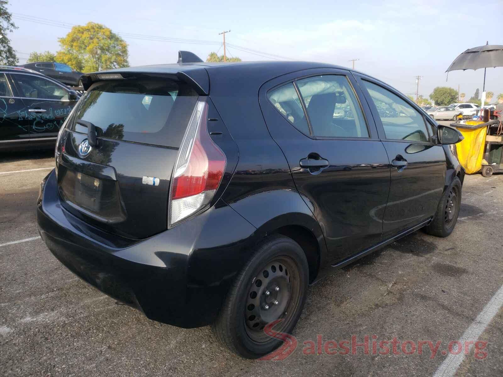 JTDKDTB31G1125907 2016 TOYOTA PRIUS