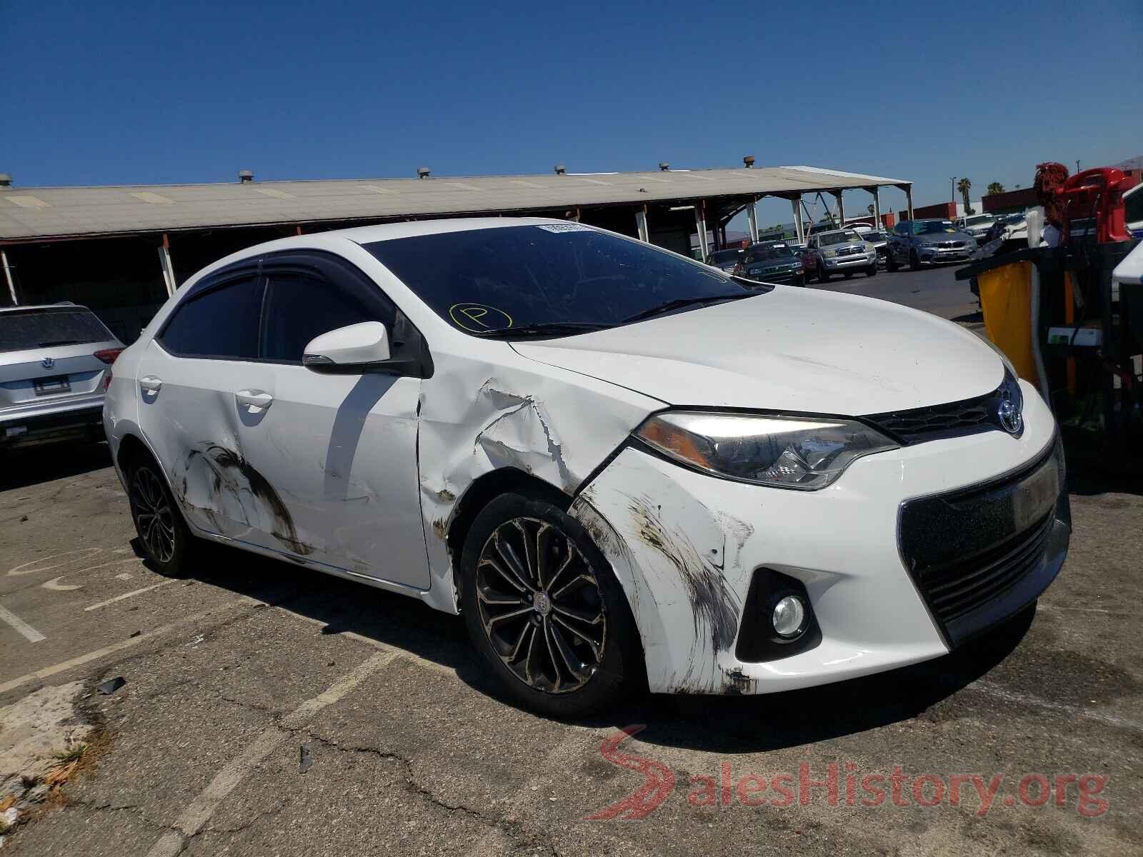 5YFBURHE4GP478293 2016 TOYOTA COROLLA