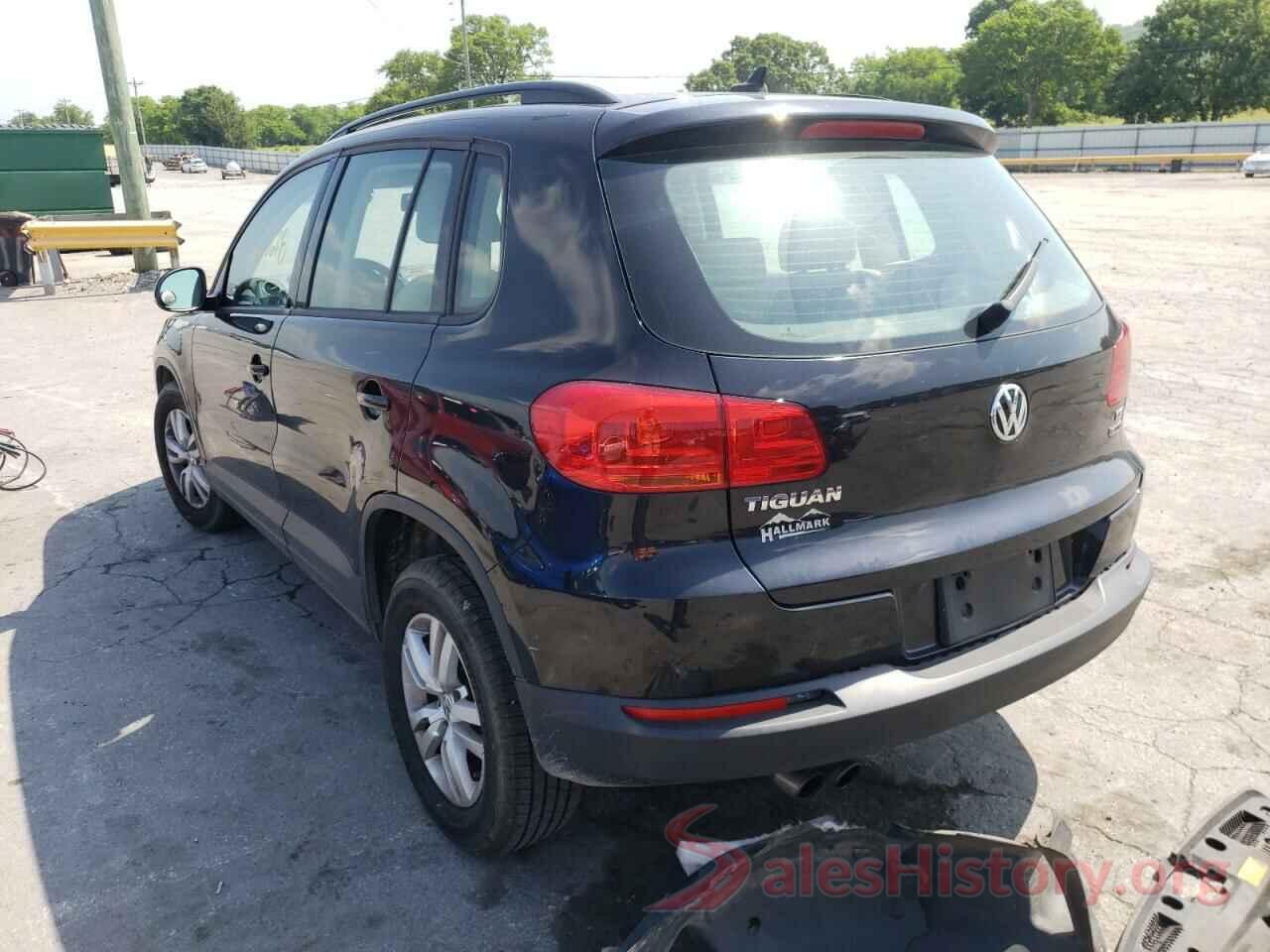 WVGBV7AXXHW511623 2017 VOLKSWAGEN TIGUAN