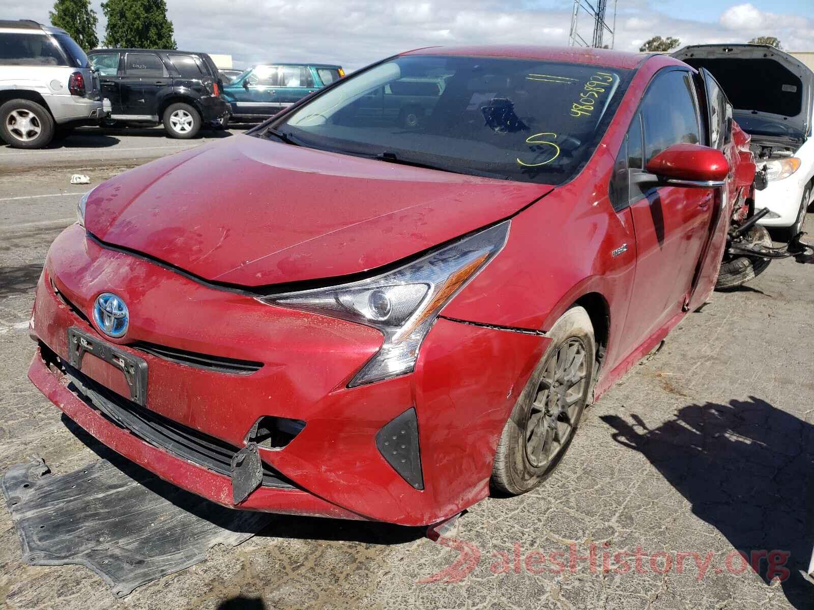 JTDKBRFU4G3518333 2016 TOYOTA PRIUS