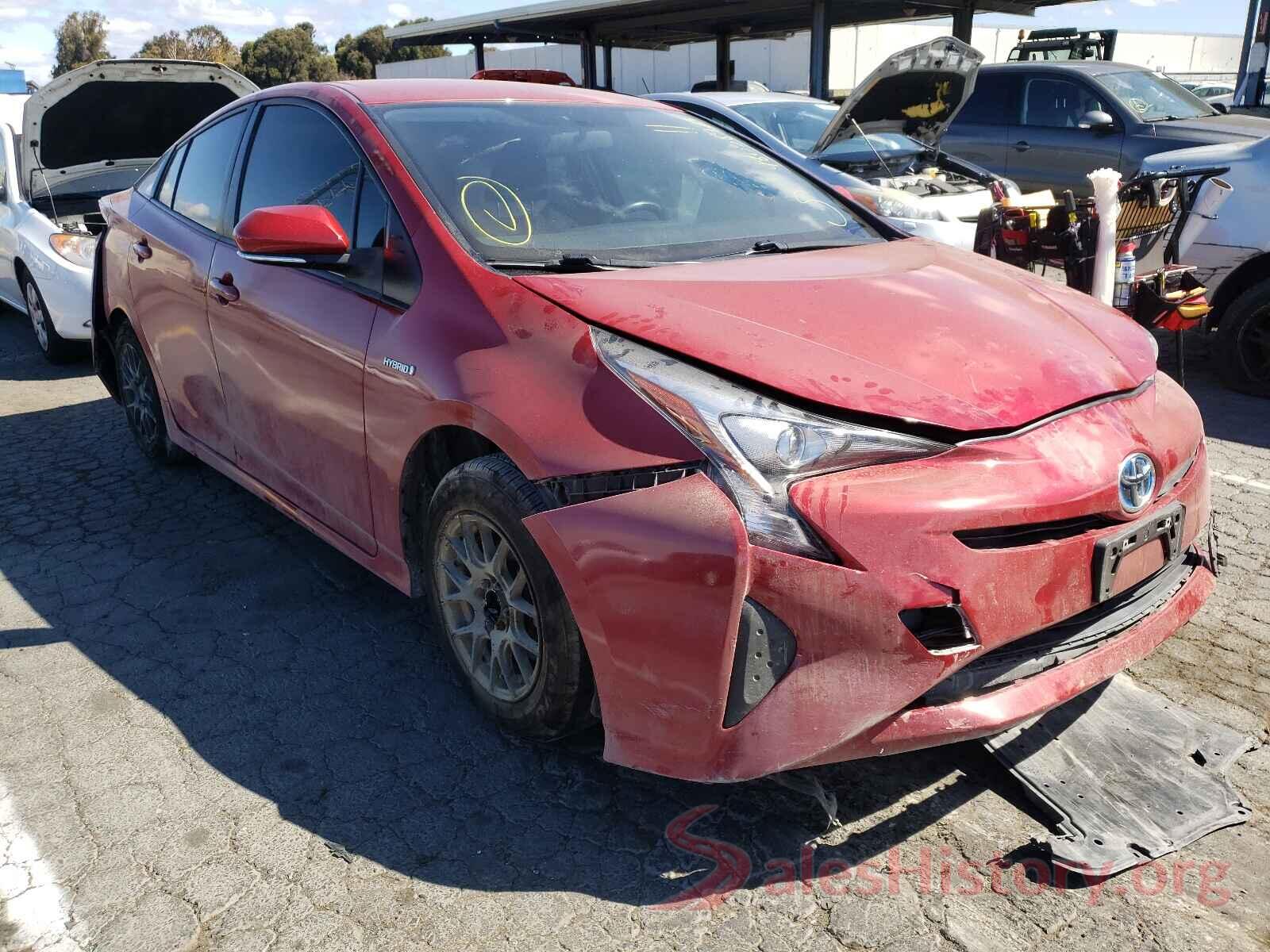 JTDKBRFU4G3518333 2016 TOYOTA PRIUS