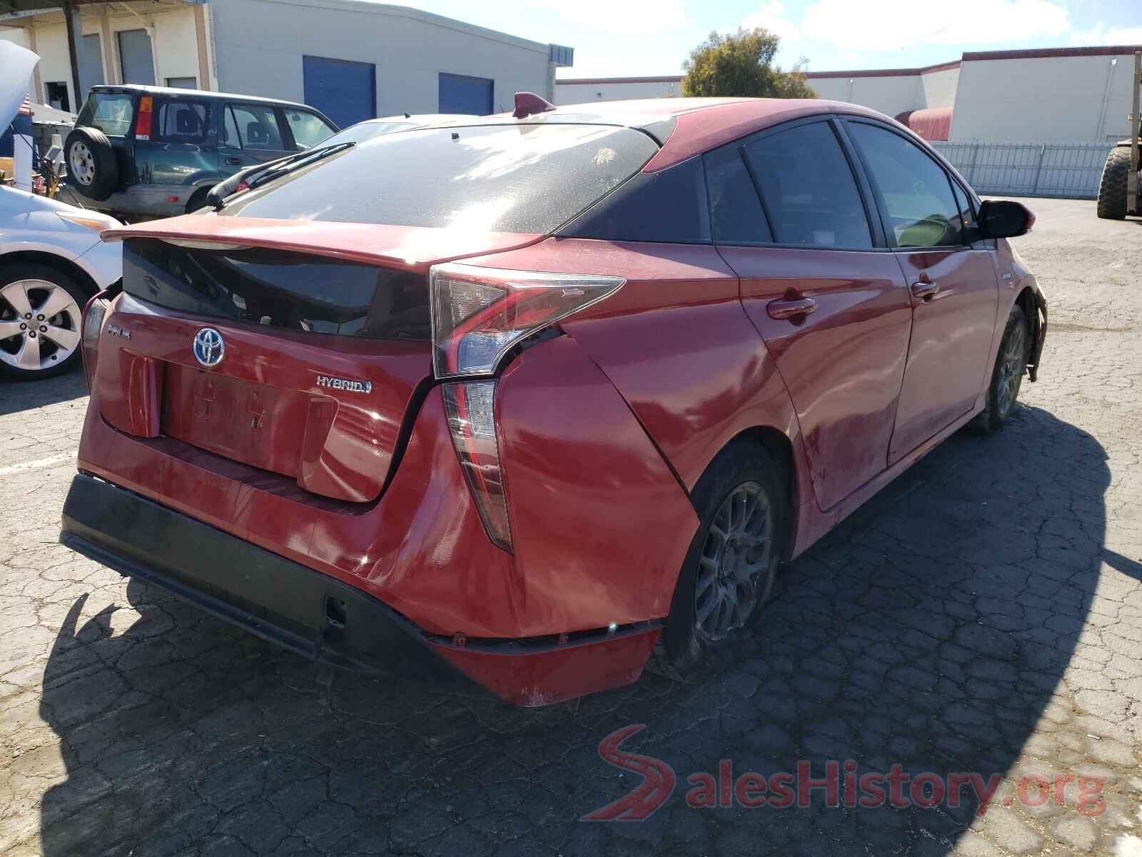 JTDKBRFU4G3518333 2016 TOYOTA PRIUS