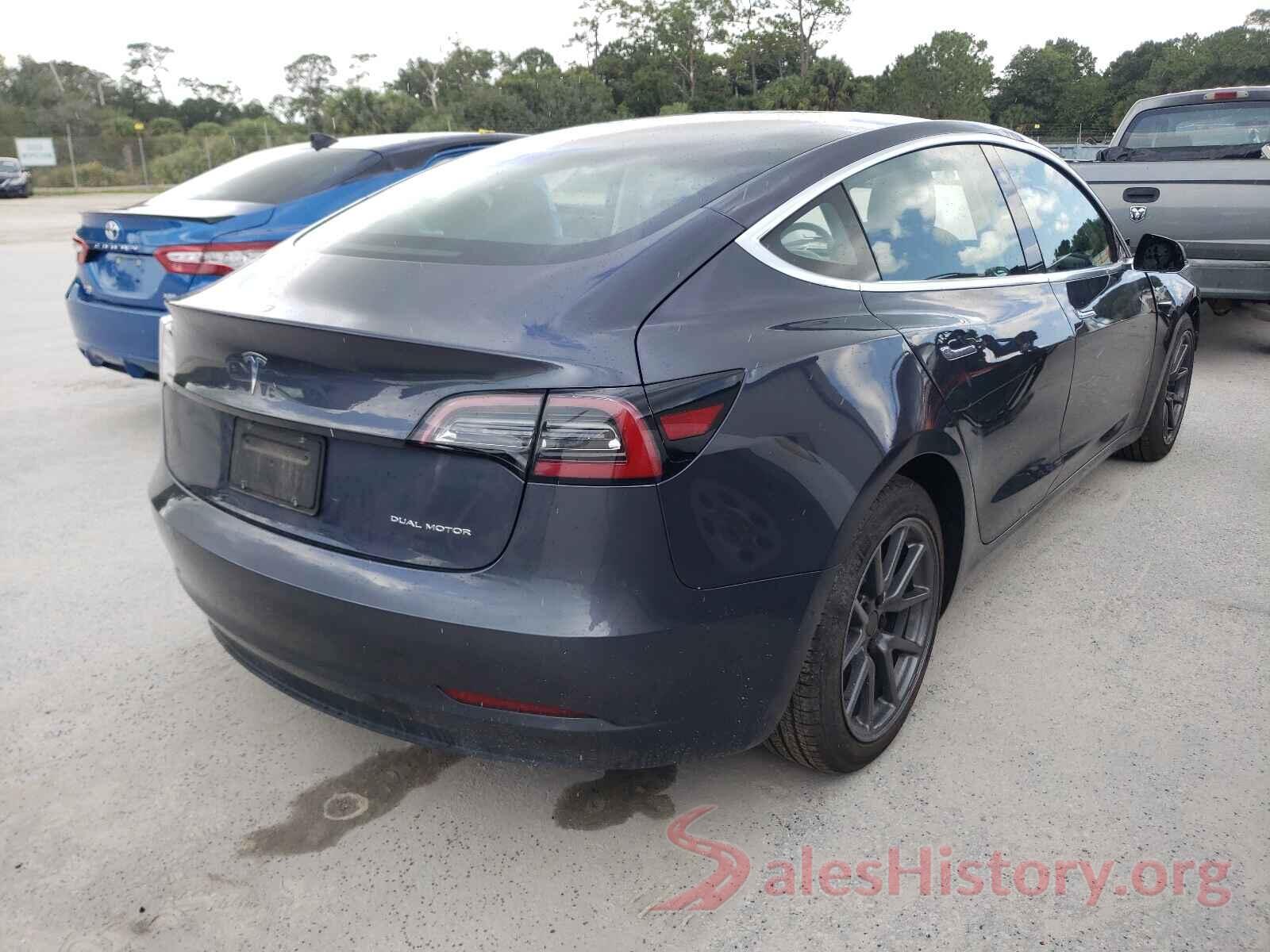 5YJ3E1EB0KF520766 2019 TESLA MODEL 3