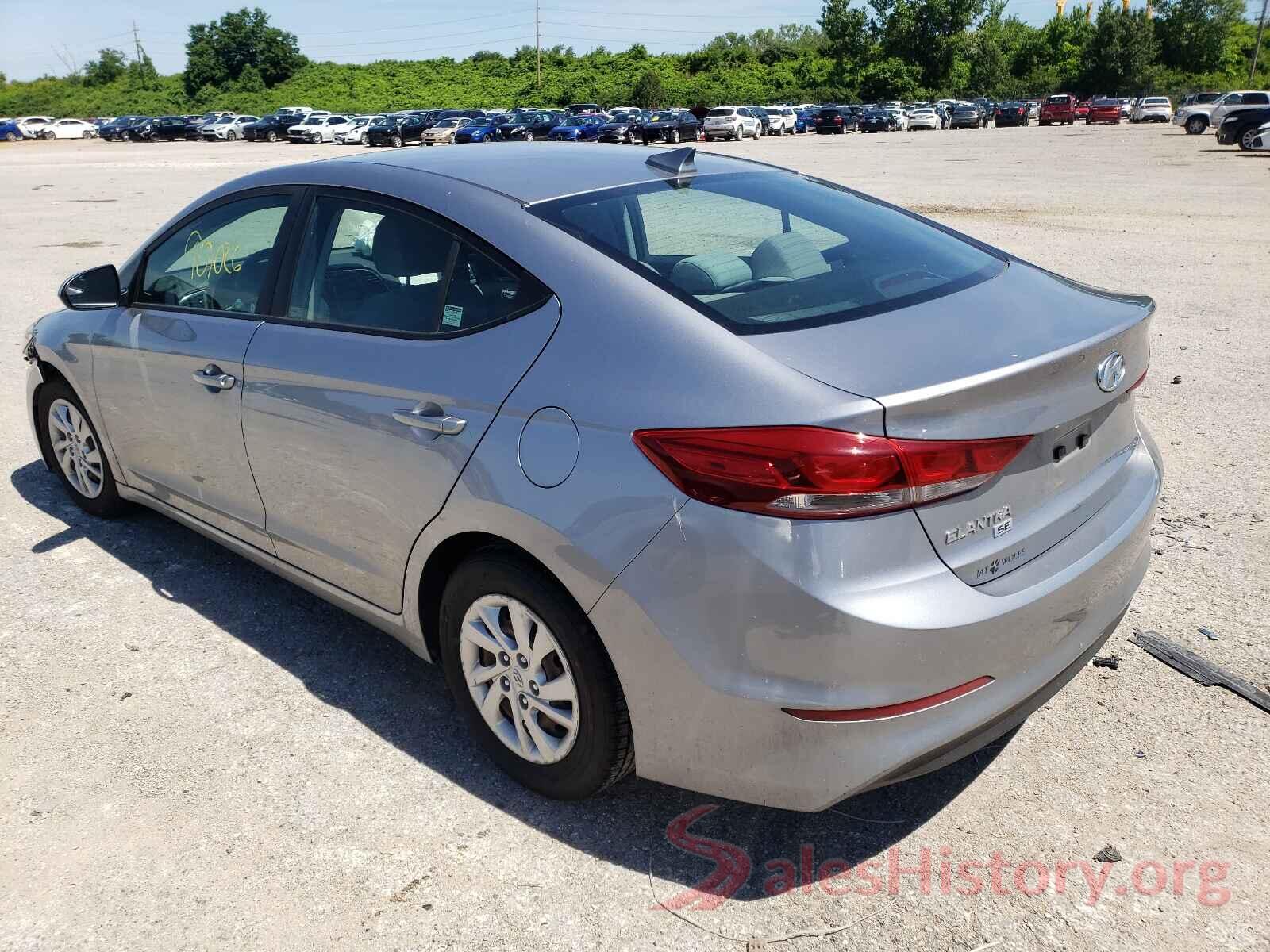 5NPD74LF0HH102434 2017 HYUNDAI ELANTRA