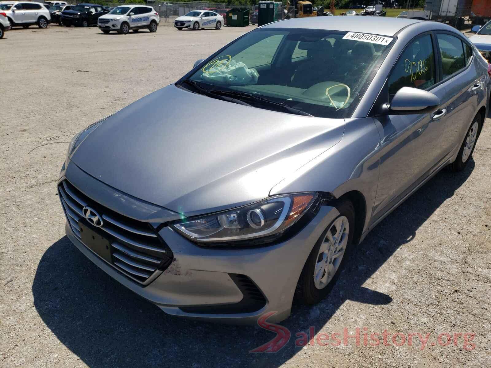 5NPD74LF0HH102434 2017 HYUNDAI ELANTRA