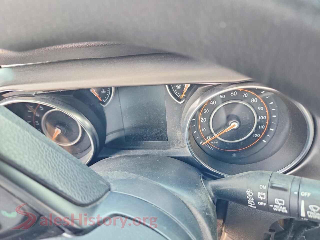 2021 JEEP WRANGLER VIN 1C4GJXAN5MW722288, interior center console