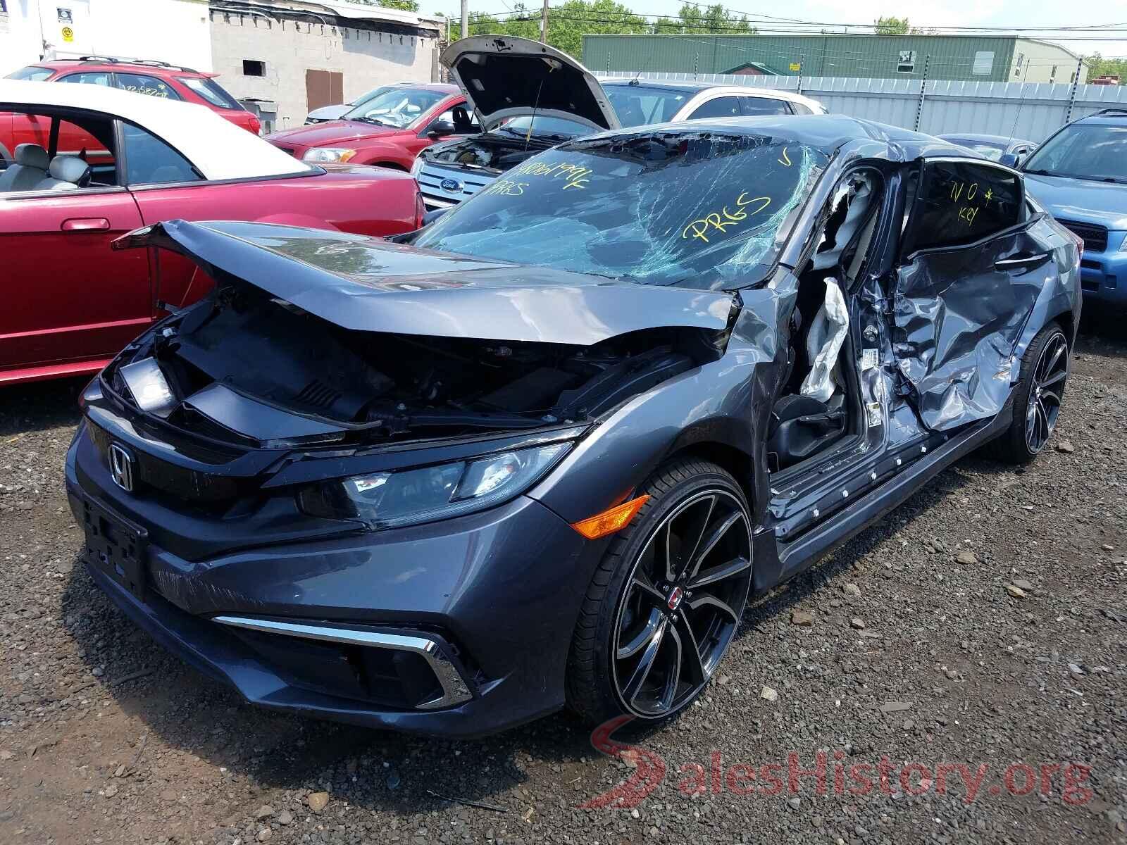 2HGFC2F63KH500551 2019 HONDA CIVIC