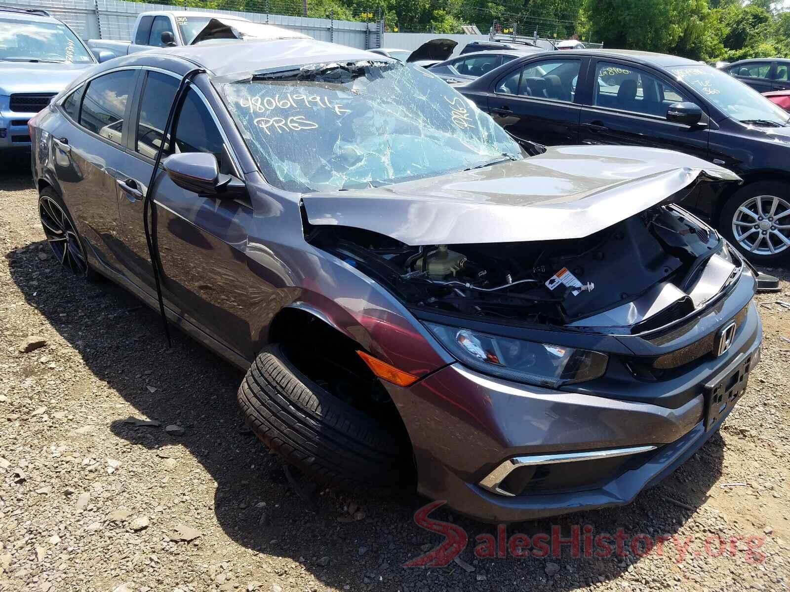 2HGFC2F63KH500551 2019 HONDA CIVIC