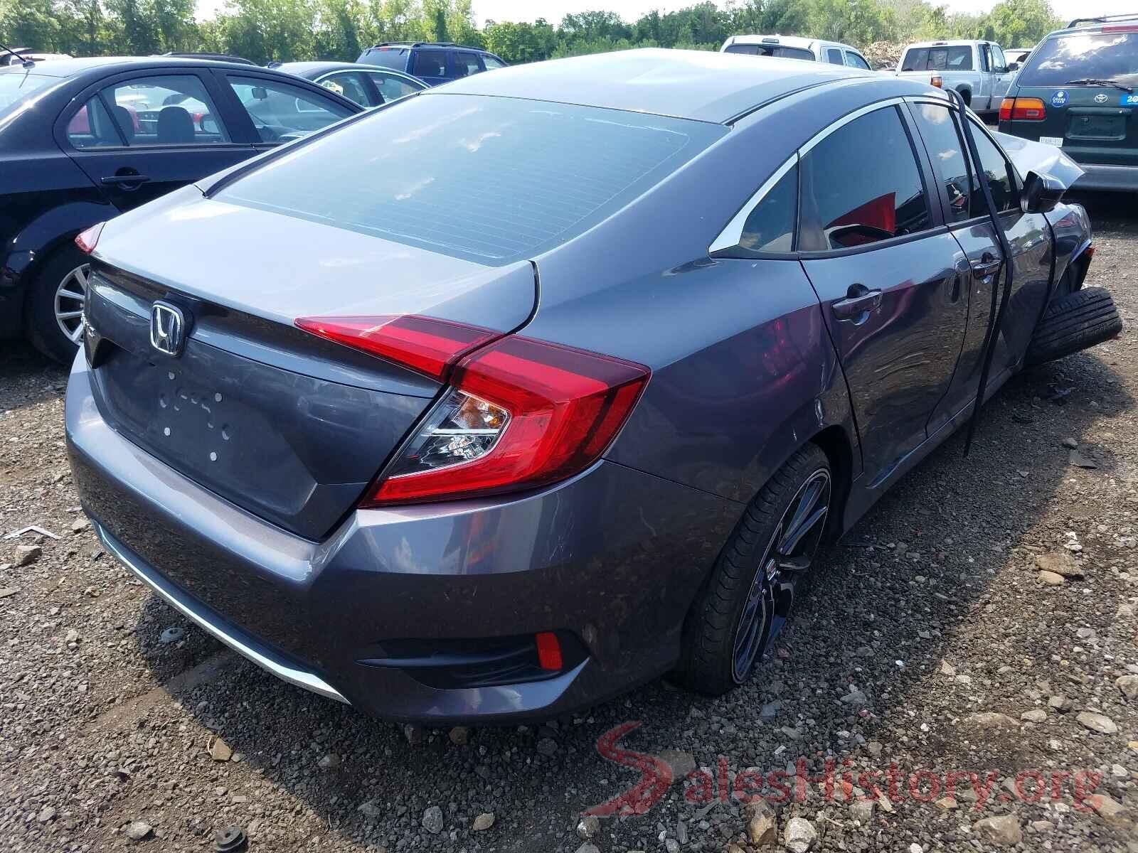 2HGFC2F63KH500551 2019 HONDA CIVIC