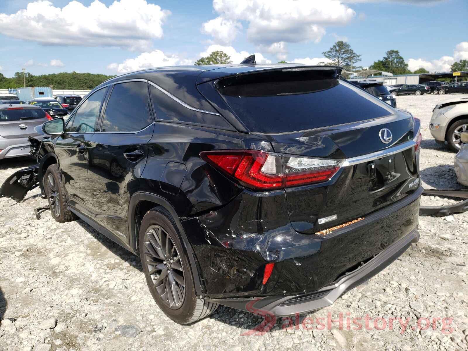 2T2BGMCA8JC021407 2018 LEXUS RX450