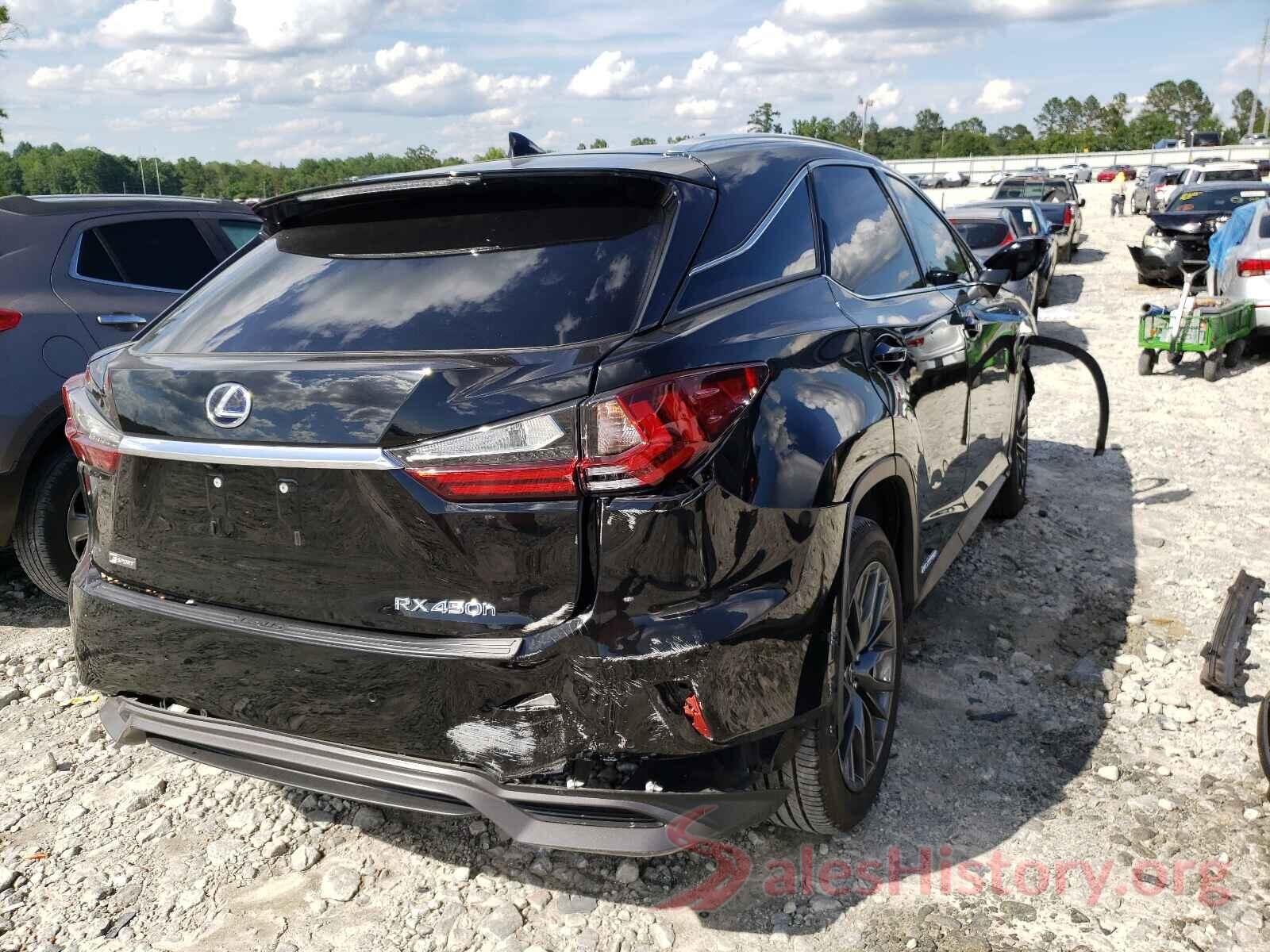 2T2BGMCA8JC021407 2018 LEXUS RX450