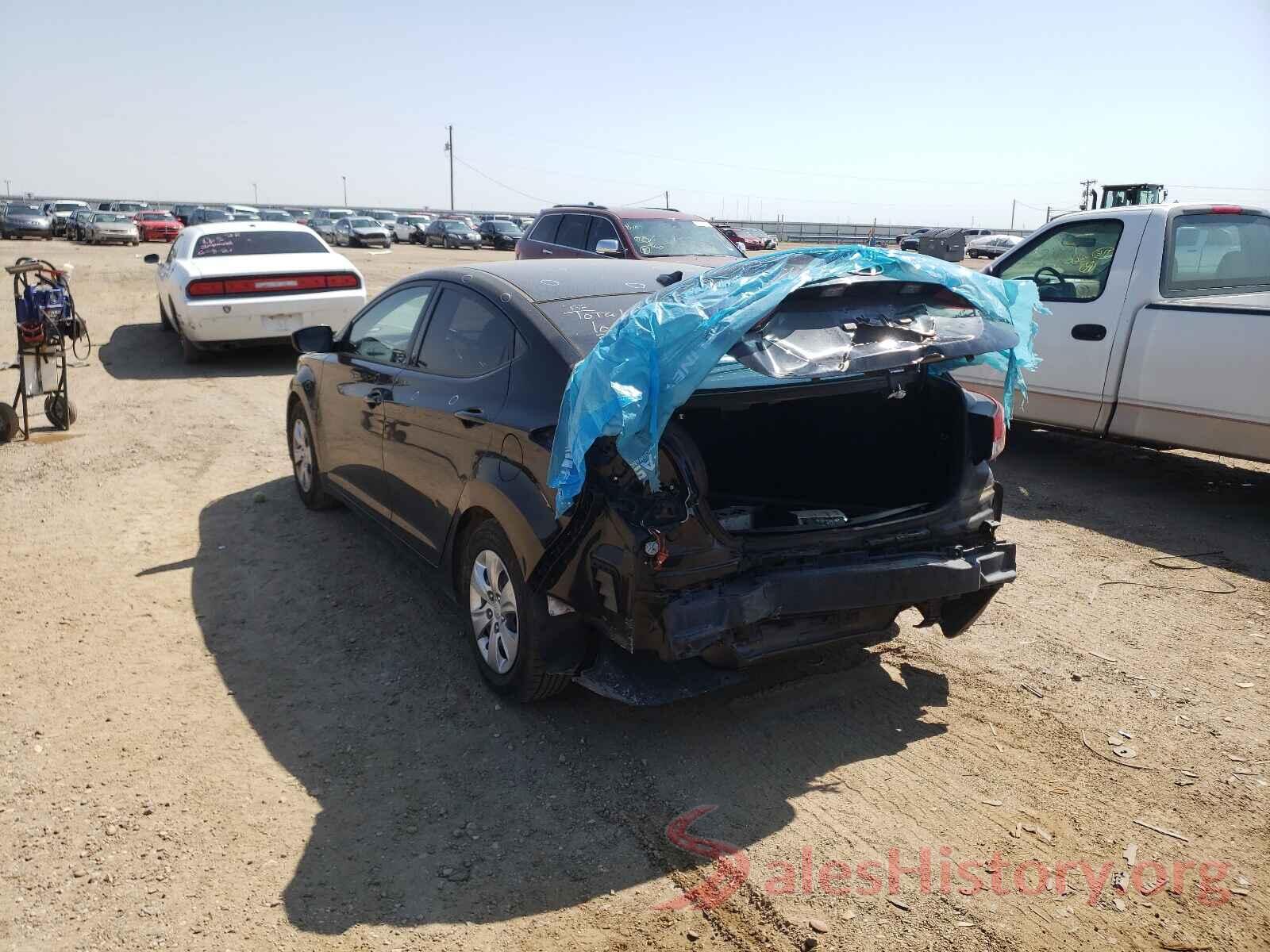 KMHDH4AE6GU573771 2016 HYUNDAI ELANTRA