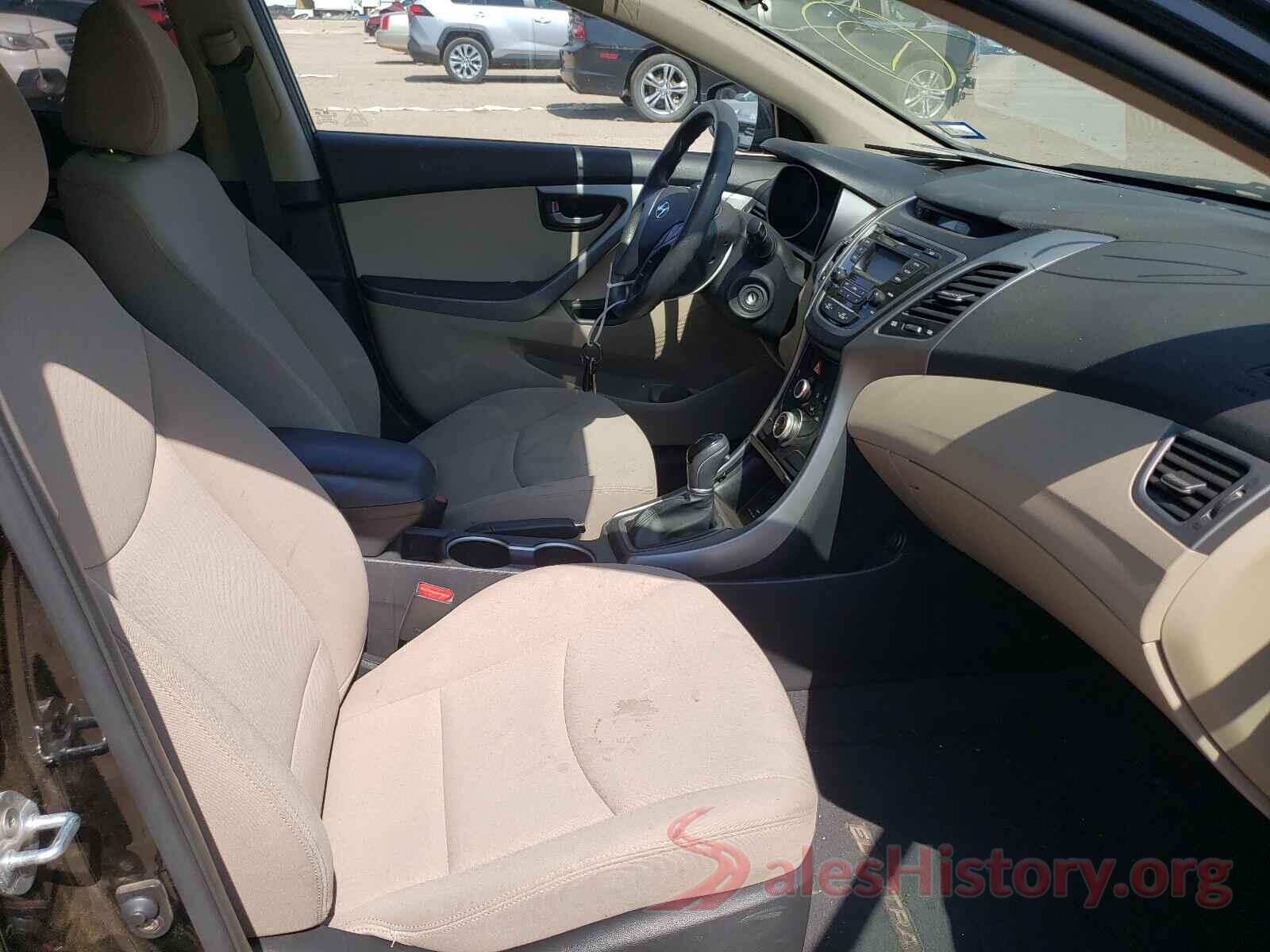 KMHDH4AE6GU573771 2016 HYUNDAI ELANTRA