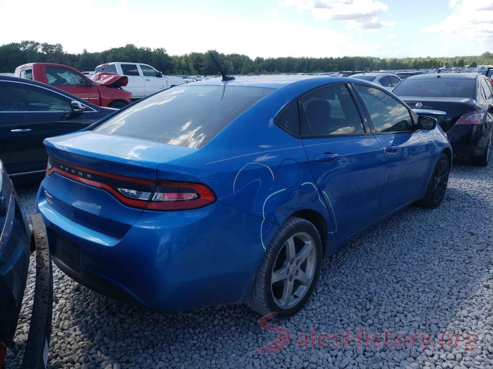 1C3CDFAA9GD608067 2016 DODGE DART