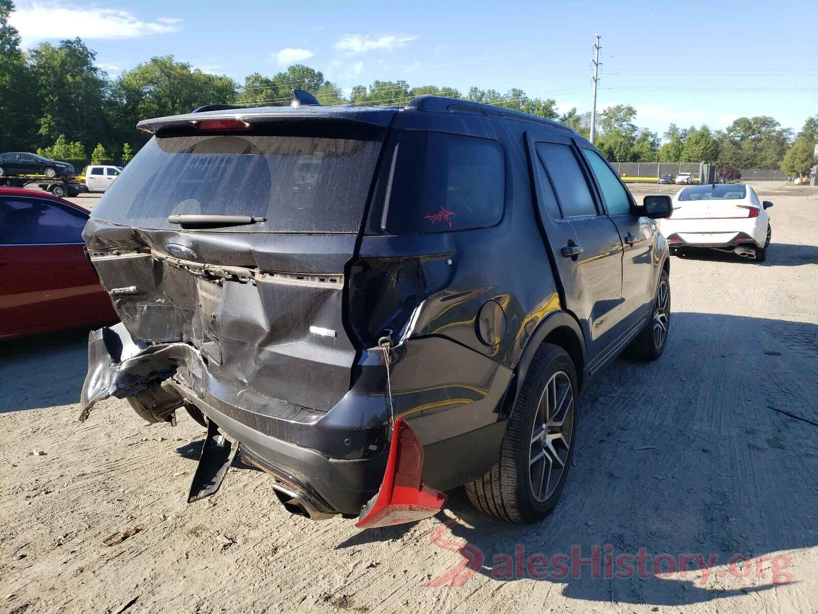 1FM5K8GT3HGB28374 2017 FORD EXPLORER